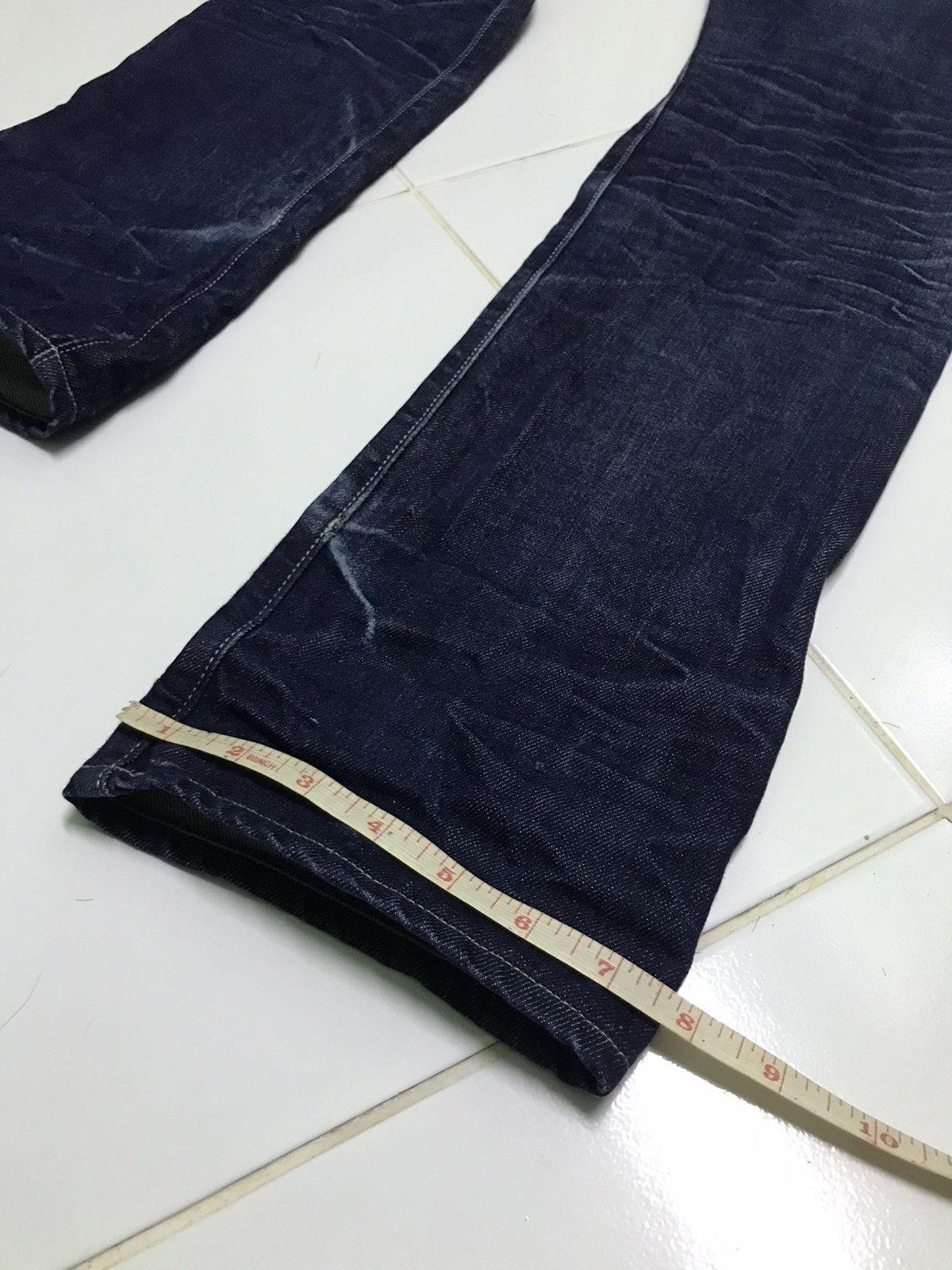 Hysteric Glamour Back number selvedge denim jeans Size US 30 / EU 46 - 13 Thumbnail