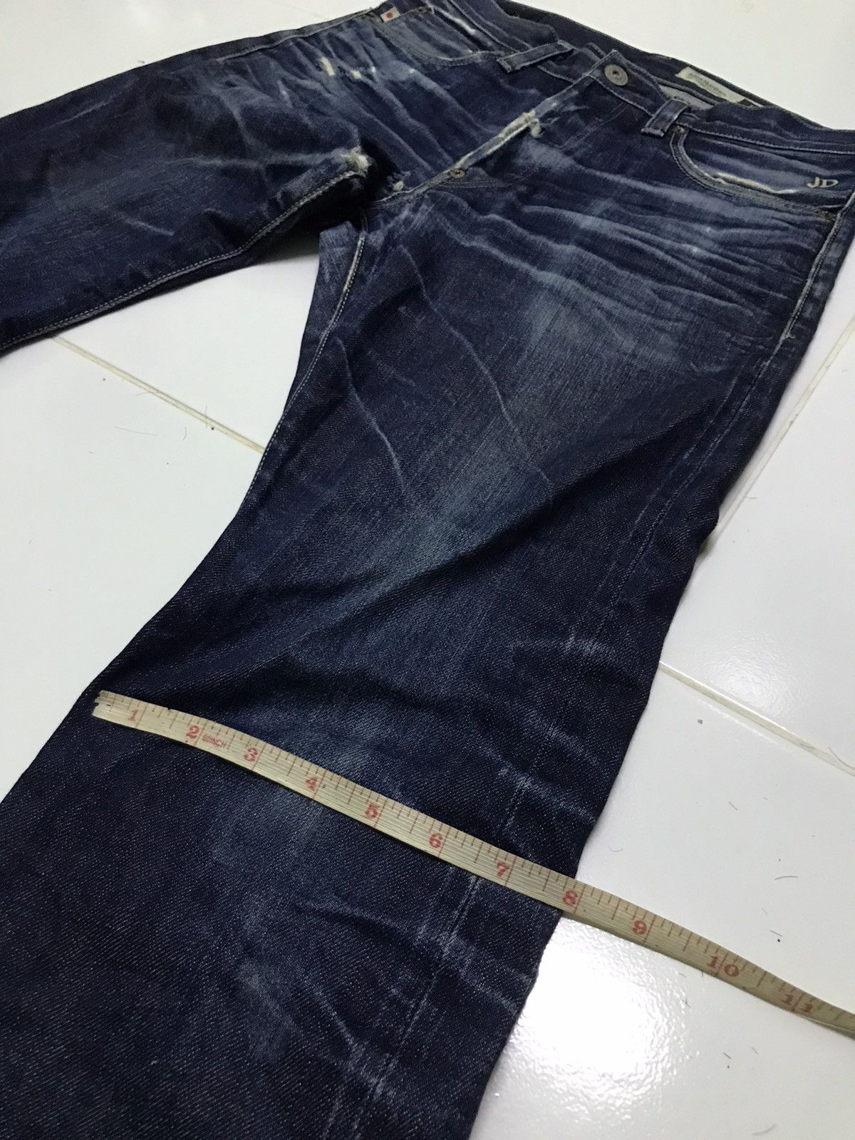 Hysteric Glamour Back number selvedge denim jeans Size US 30 / EU 46 - 15 Thumbnail