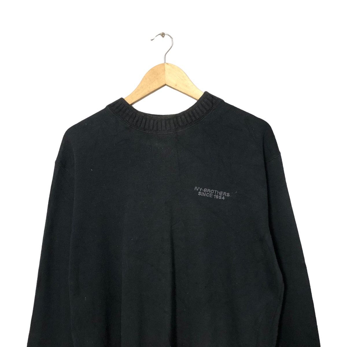 Japanese Brand Vintage IVY Brothers Crewneck Embroidery Big Logo Sweatshirt Size US M / EU 48-50 / 2 - 5 Thumbnail