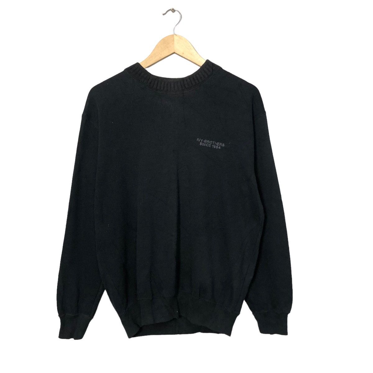 Japanese Brand Vintage IVY Brothers Crewneck Embroidery Big Logo Sweatshirt Size US M / EU 48-50 / 2 - 2 Thumbnail