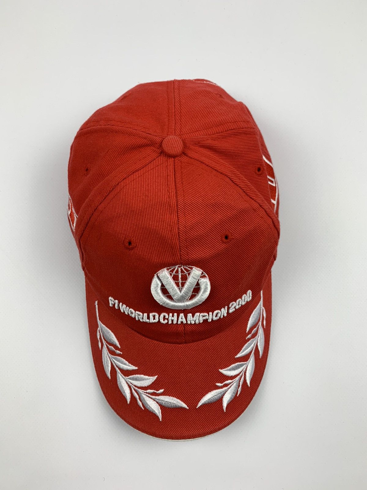 Ferrari × Vintage Ferrari 2000 F1 World Champion Hat Michael Schumacher Size ONE SIZE - 5 Thumbnail