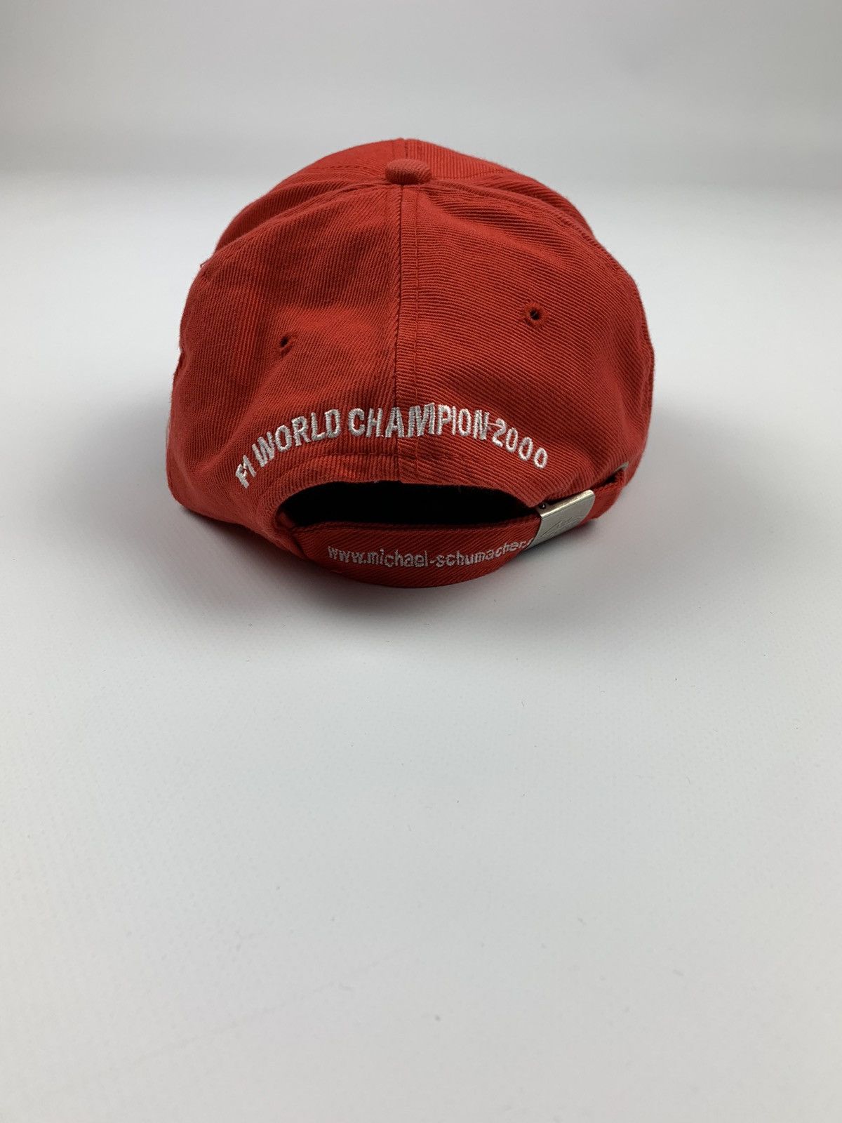 Ferrari × Vintage Ferrari 2000 F1 World Champion Hat Michael Schumacher Size ONE SIZE - 8 Thumbnail