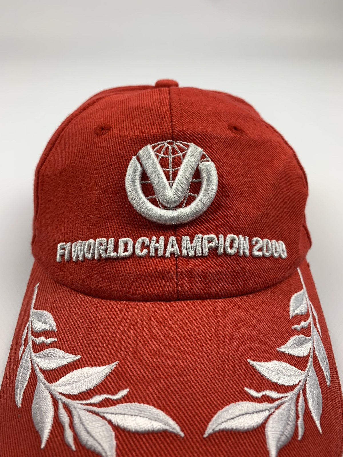 Ferrari × Vintage Ferrari 2000 F1 World Champion Hat Michael Schumacher Size ONE SIZE - 4 Thumbnail