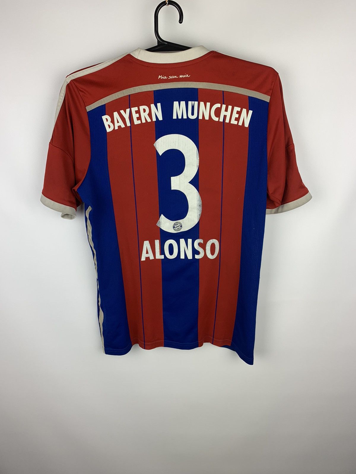 Adidas Football T shirt Adidas Bayern 2014 bundes liga Size US S / EU 44-46 / 1 - 2 Thumbnail