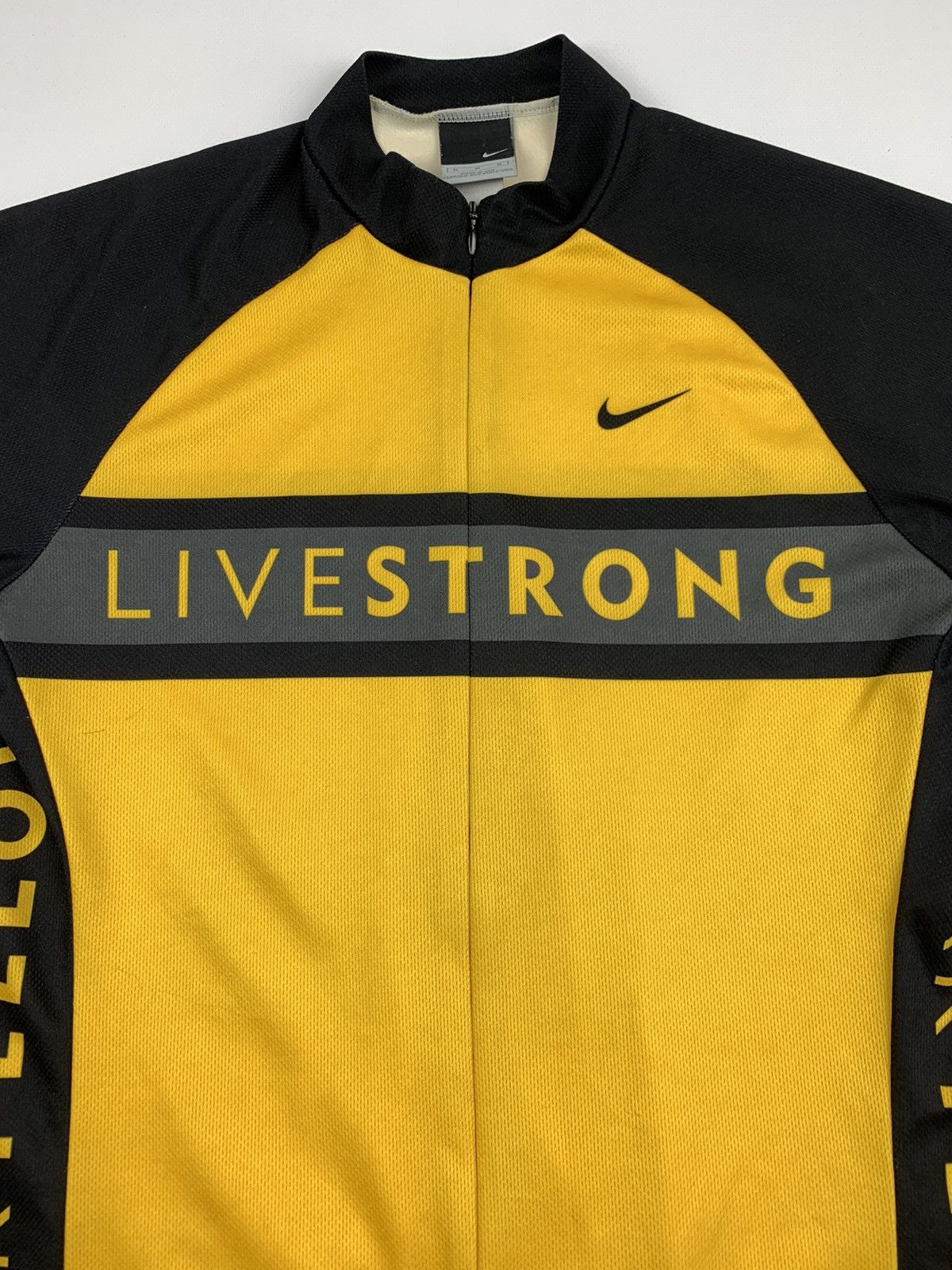 Nike × Vintage Nike Livestrong Tour De France Cycling Vintage Jersey Size US M / EU 48-50 / 2 - 2 Thumbnail