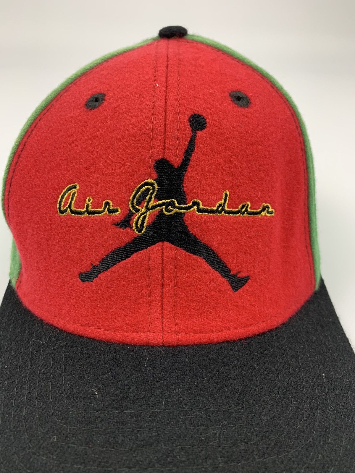 Jordan Brand × Vintage Jordan Wool Nike Vintage Cap like stussy Size ONE SIZE - 2 Thumbnail