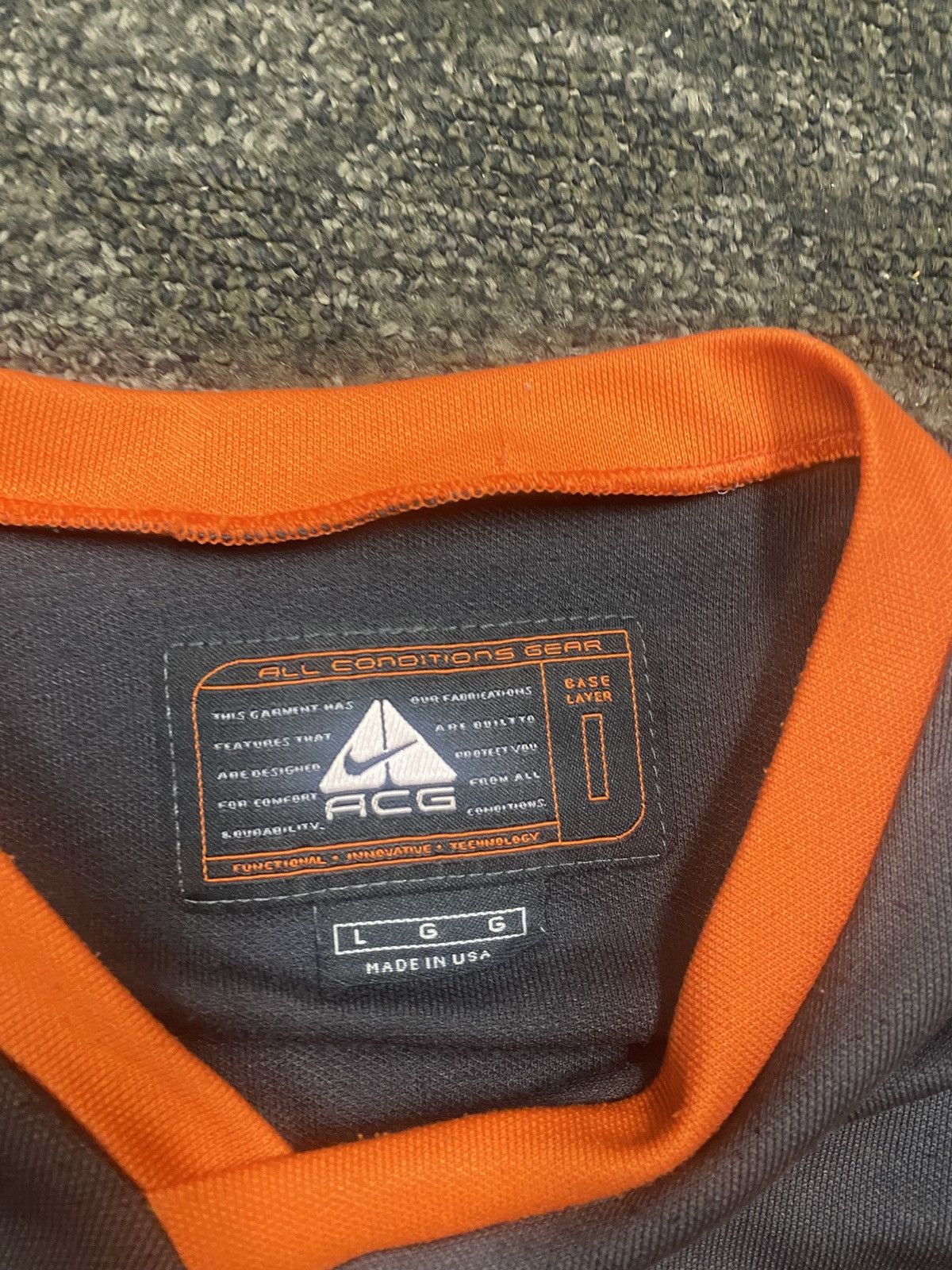 Nike × Nike ACG × Vintage Vintage Nike ACG Long Sleeve Size US L / EU 52-54 / 3 - 2 Thumbnail