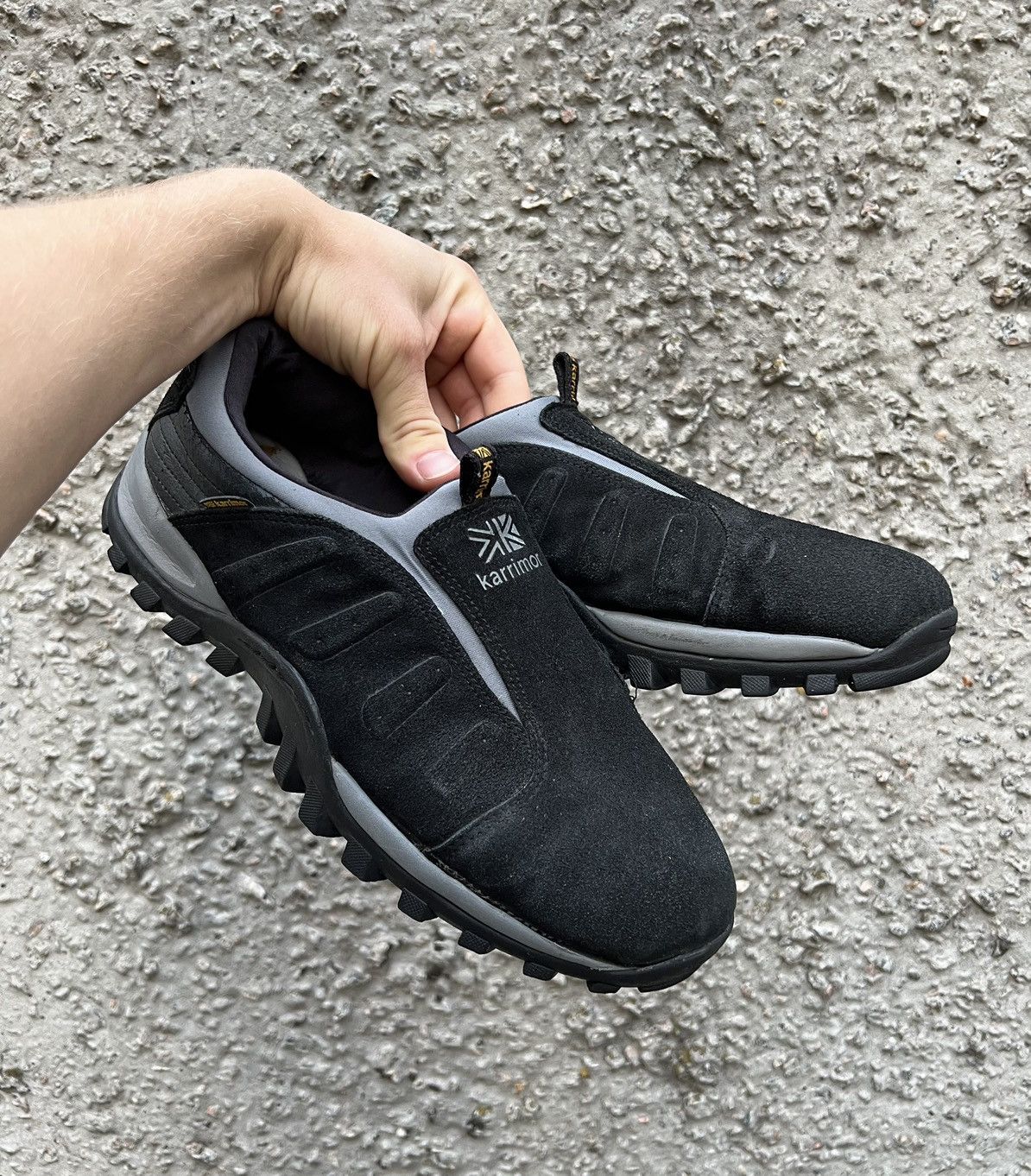 image of Karrimor Vintage Trekking Shoes Like Oakley in Black, Men's (Size 11)