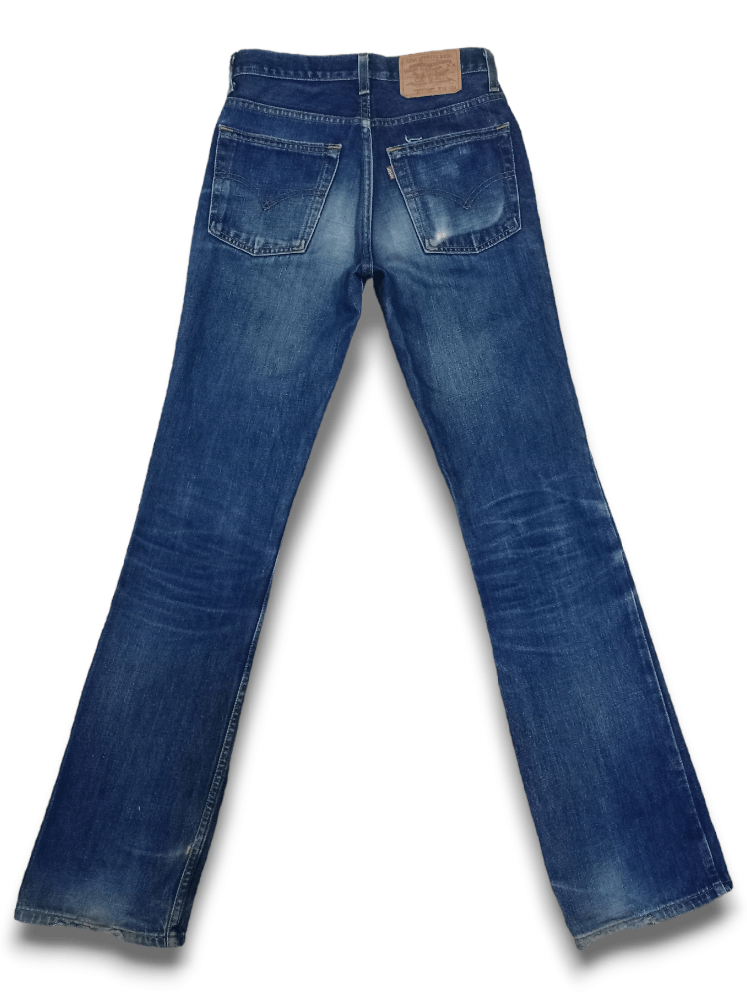 Levi's Vintage 90s Levis 517 Bootcut Lean Style Blue Wash Jeans Size US 26 / EU 42 - 2 Thumbnail