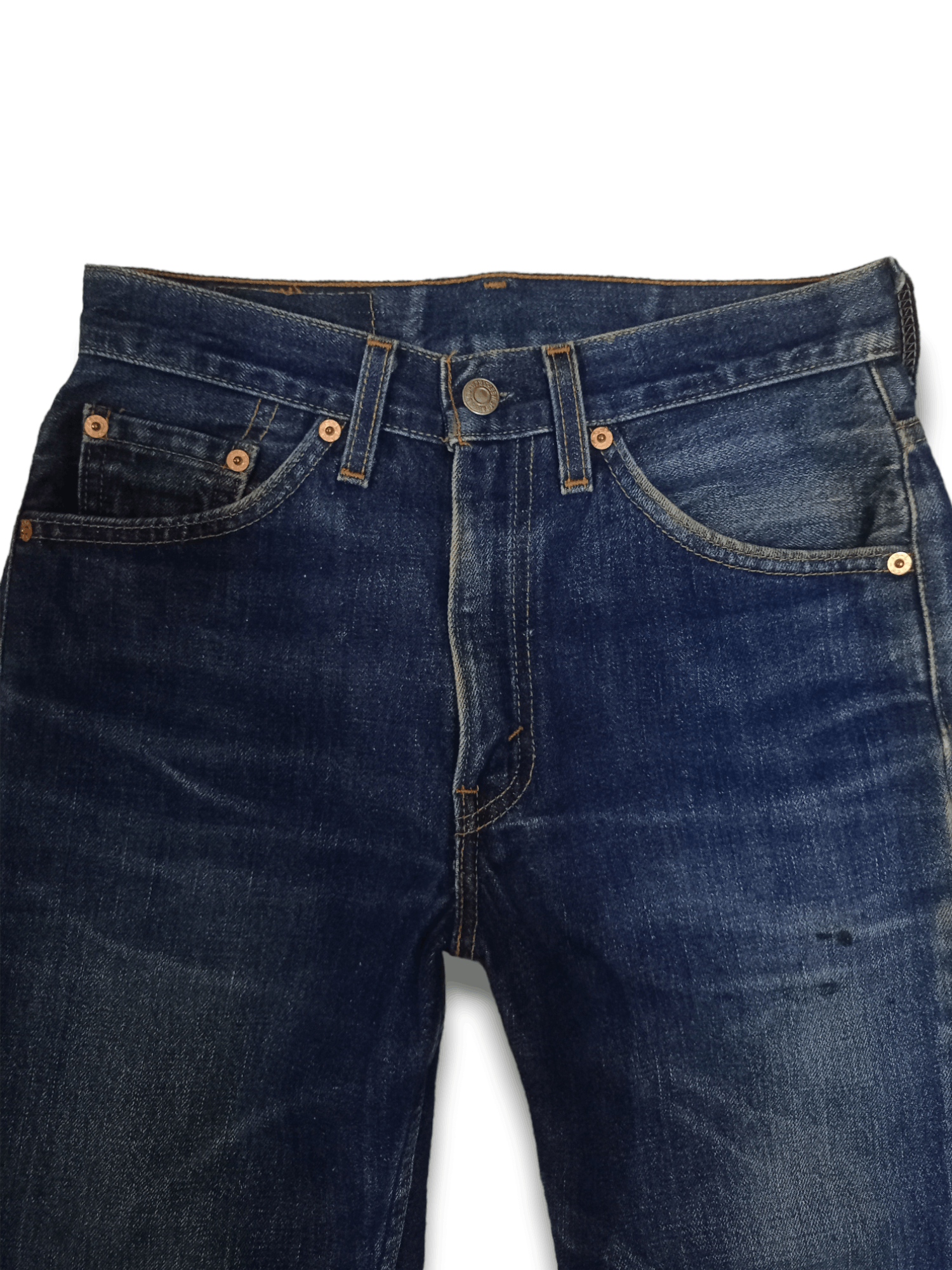 Levi's Vintage 90s Levis 517 Bootcut Lean Style Blue Wash Jeans Size US 26 / EU 42 - 4 Thumbnail