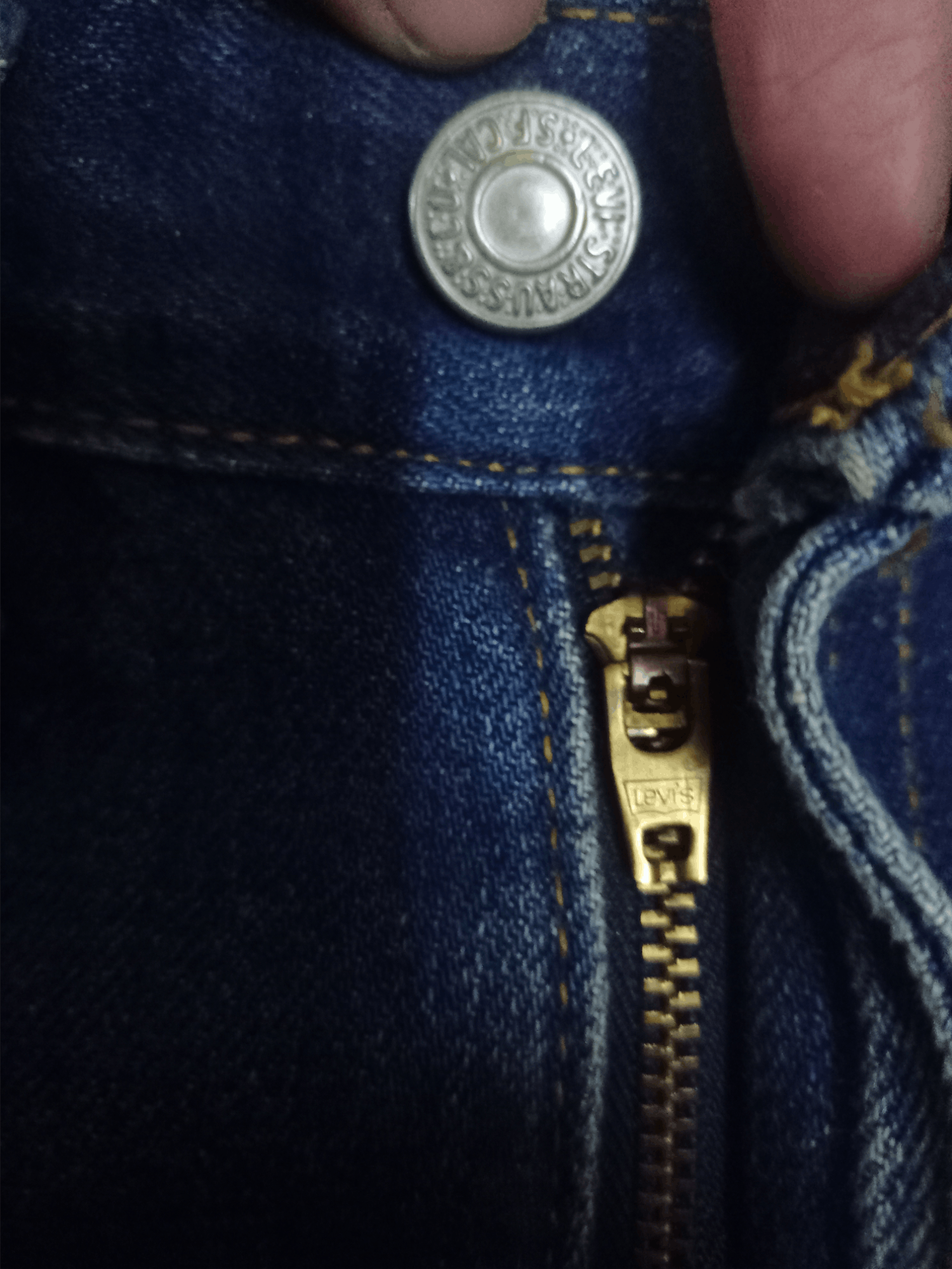 Levi's Vintage 90s Levis 517 Bootcut Lean Style Blue Wash Jeans Size US 26 / EU 42 - 3 Thumbnail