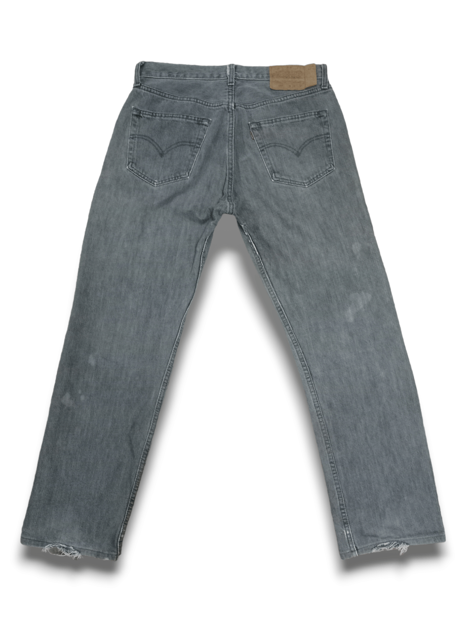 Levi's × Levi's Vintage Clothing Vintage 90s Levis 501 Button Fly Distressed Loose Jeans Size US 31 - 2 Thumbnail