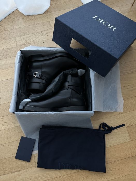 Dior Evidence Ankle Boot Black Smooth Calfskin