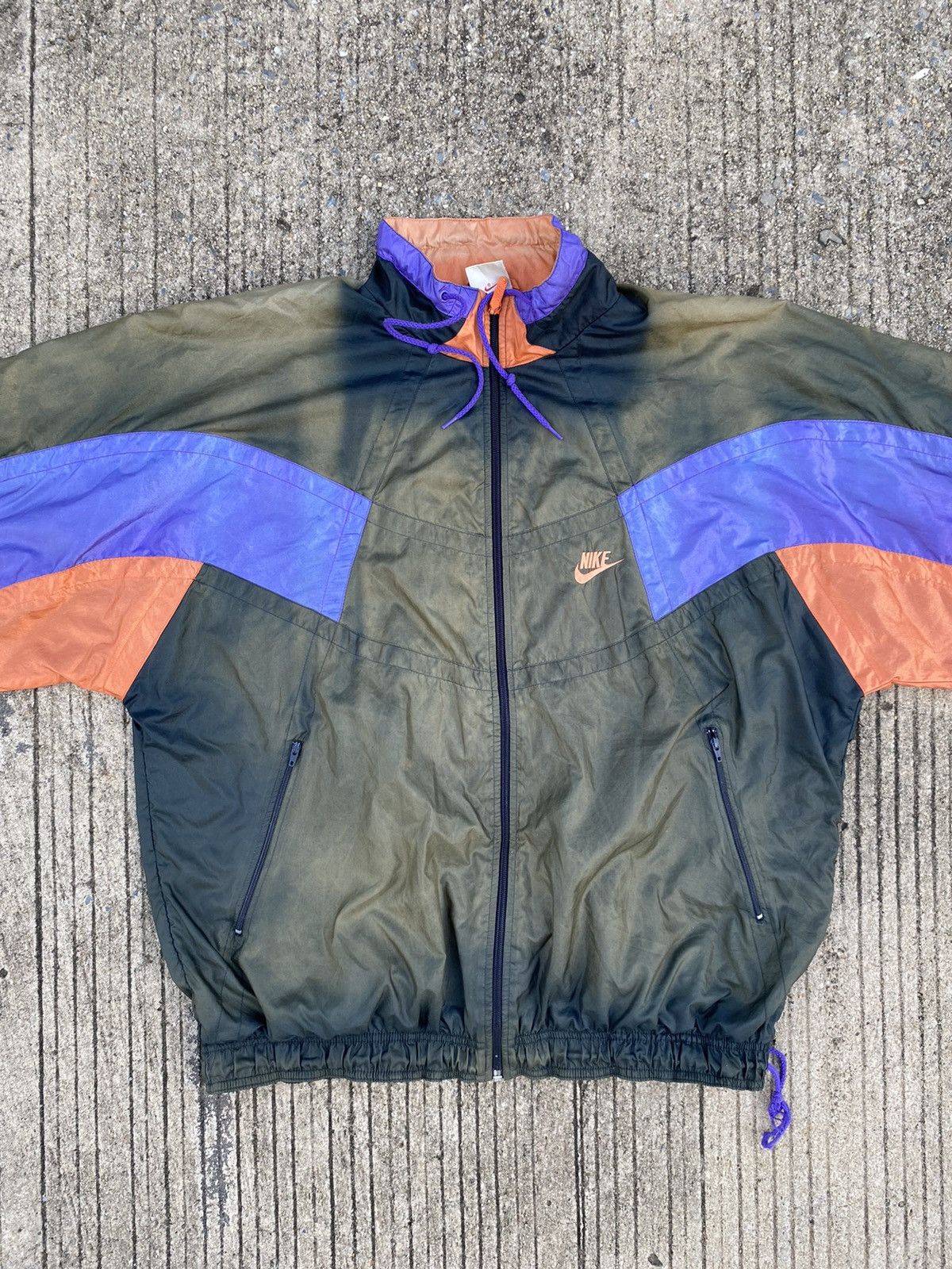 Nike Faded 90s Nike Windbreaker Jacket Size US M / EU 48-50 / 2 - 8 Thumbnail