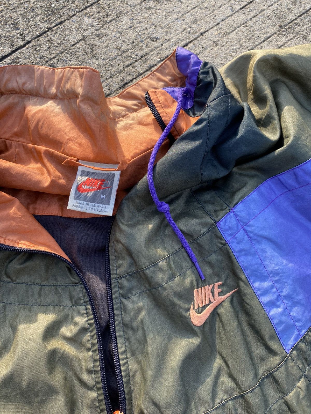Nike Faded 90s Nike Windbreaker Jacket Size US M / EU 48-50 / 2 - 6 Thumbnail
