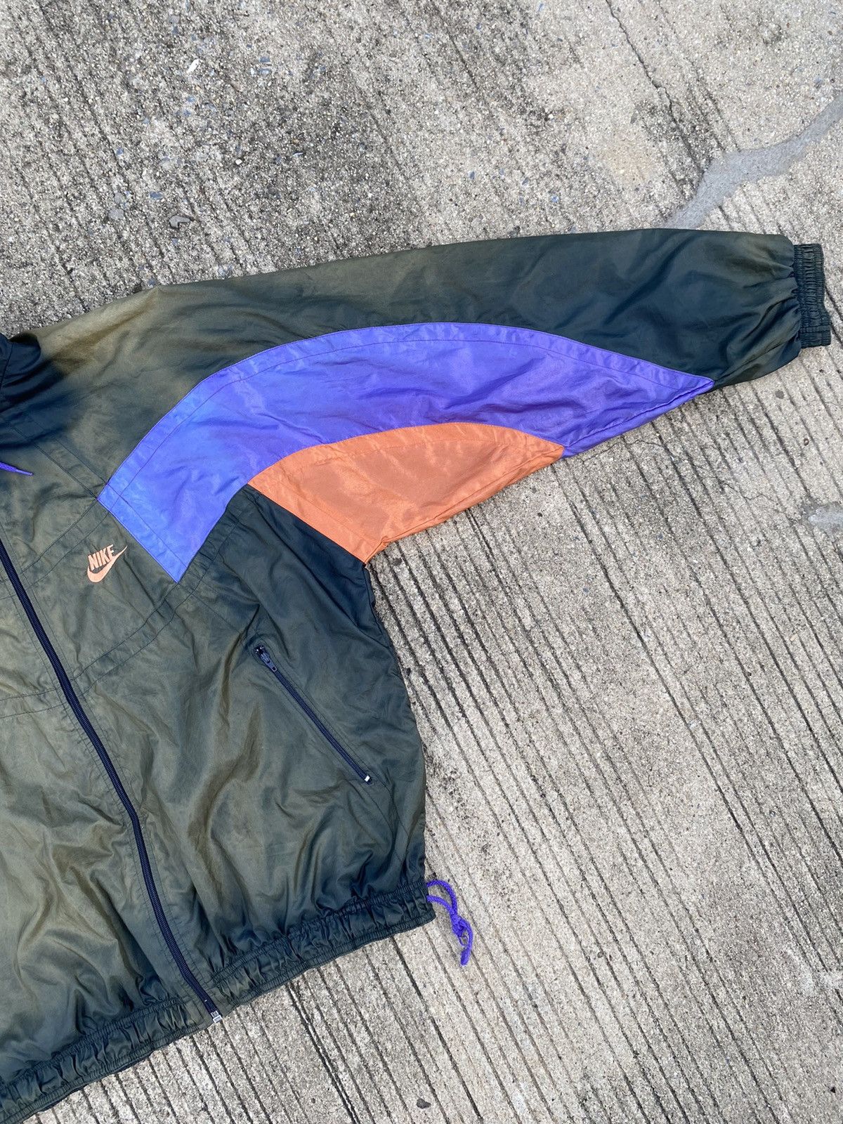 Nike Faded 90s Nike Windbreaker Jacket Size US M / EU 48-50 / 2 - 10 Thumbnail