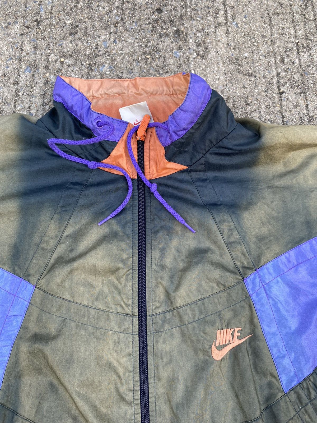 Nike Faded 90s Nike Windbreaker Jacket Size US M / EU 48-50 / 2 - 11 Thumbnail