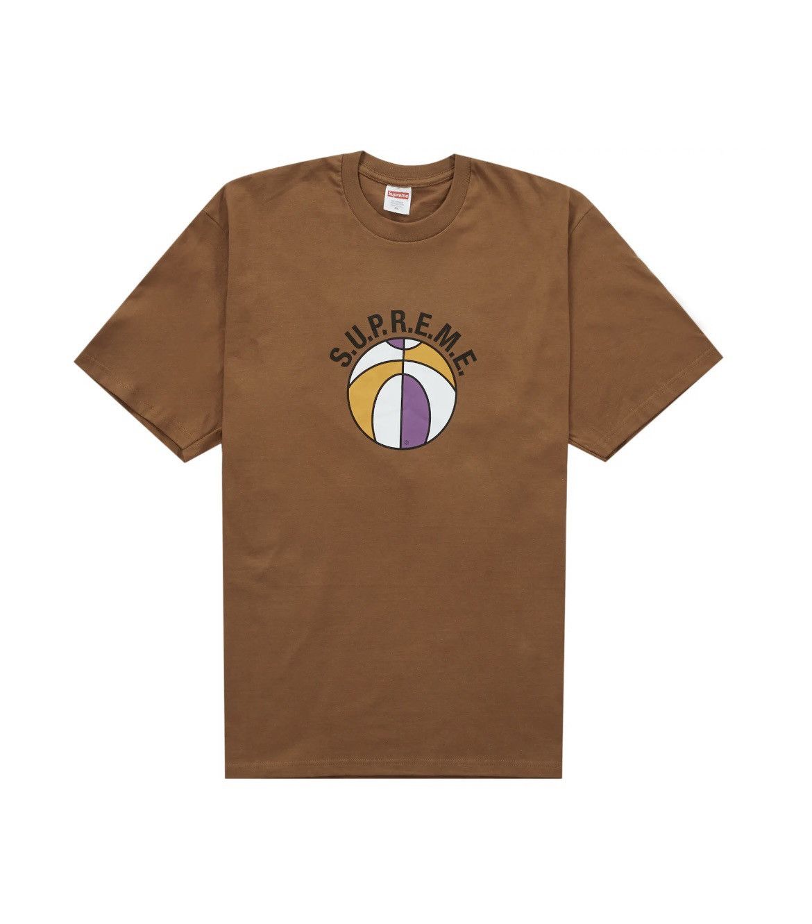 image of Supreme League Tee in Light Brown, Men's (Size XL)