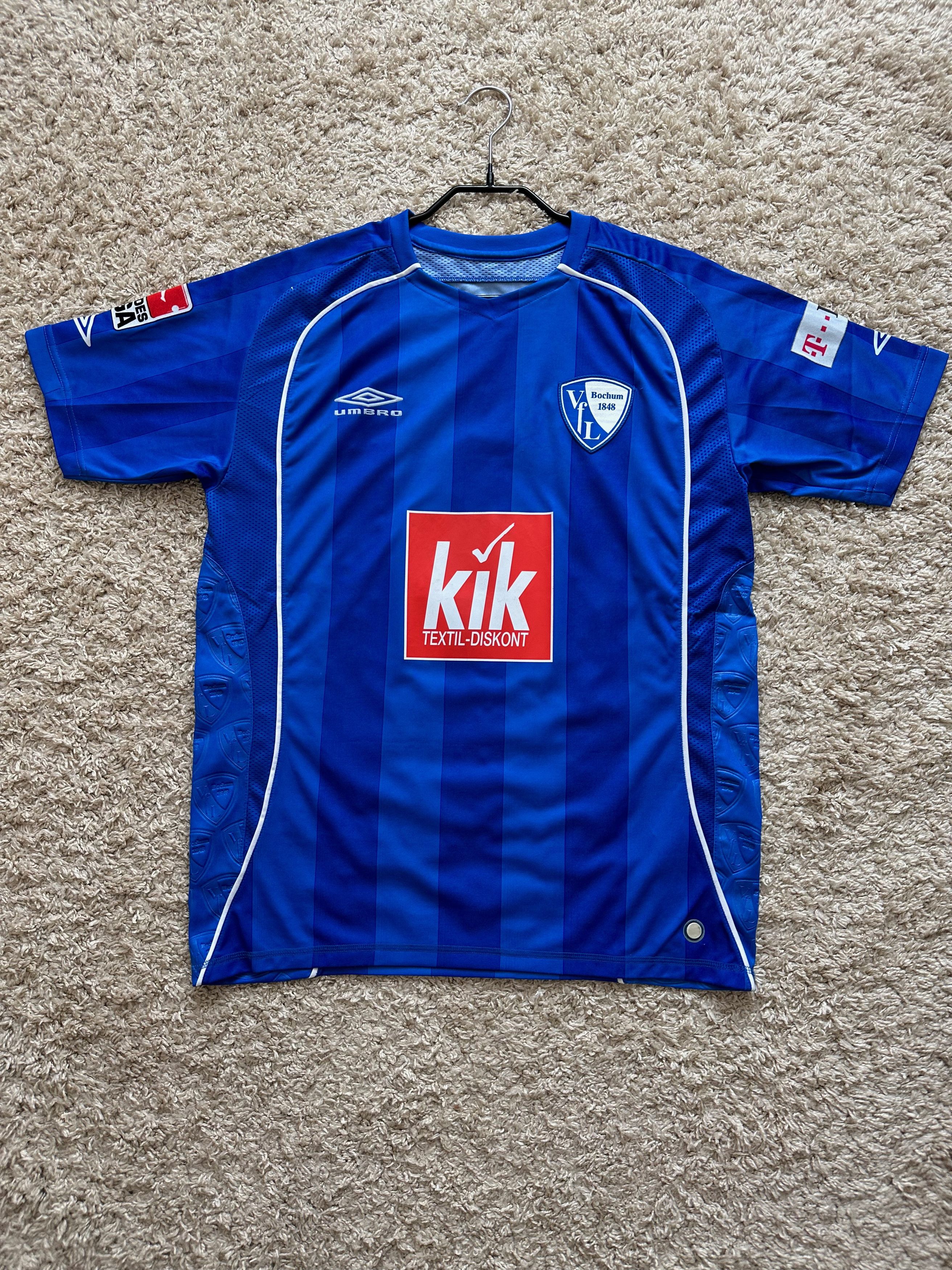 Umbro 2007 08 VFL Bochum Umbro Home #9 SESTAK jersey soccer Size US M / EU 48-50 / 2 - 16 Thumbnail