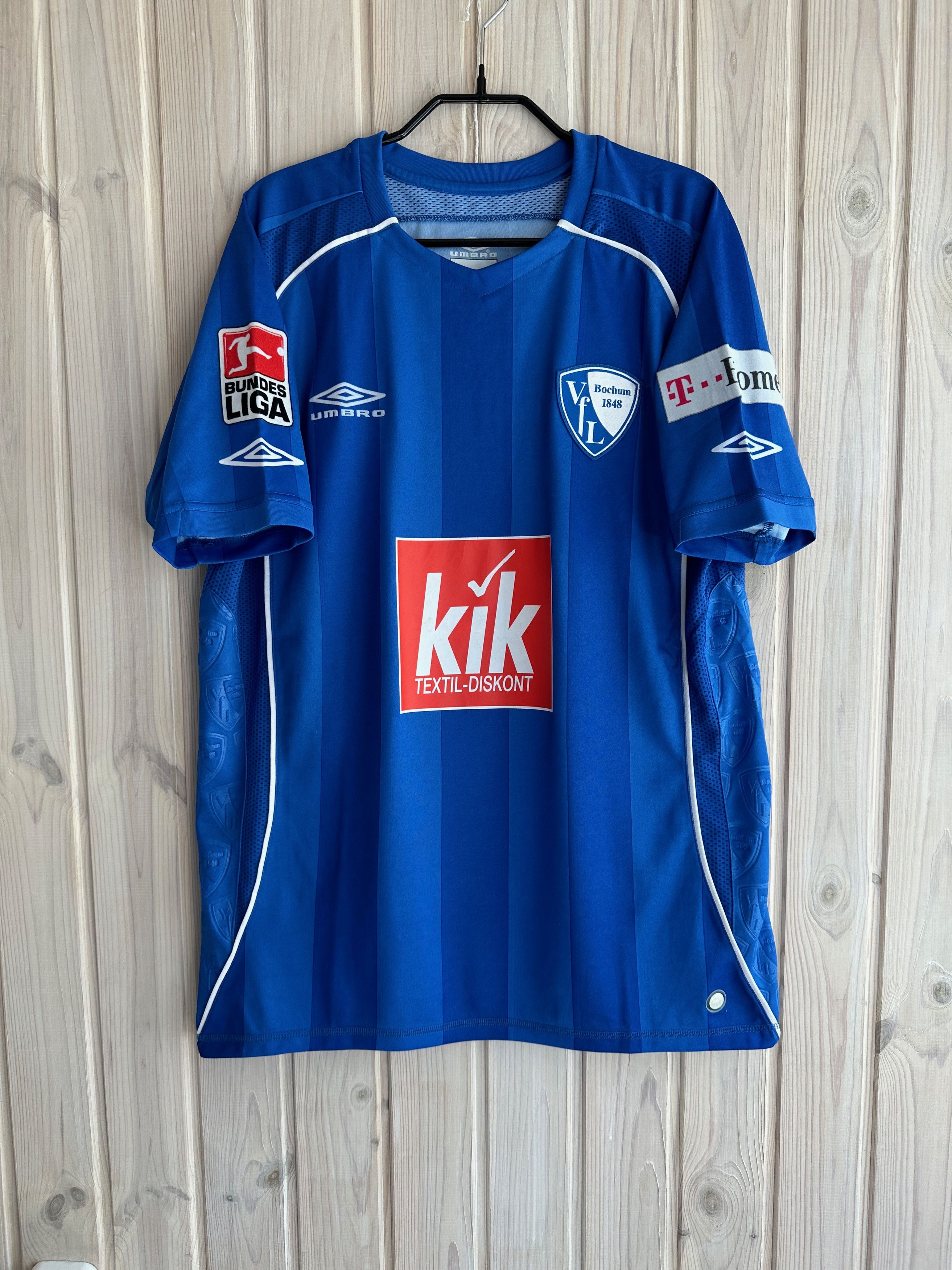 Umbro 2007 08 VFL Bochum Umbro Home #9 SESTAK jersey soccer Size US M / EU 48-50 / 2 - 2 Thumbnail