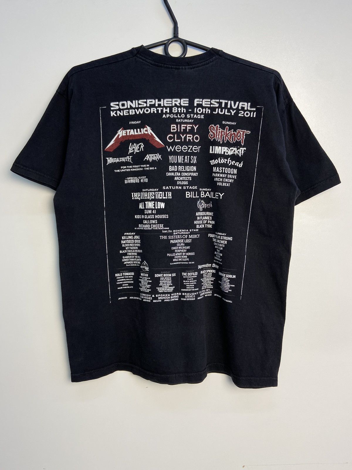 Band Tees × Vintage 2011 Vintage Sonisphere Festival Tour T-Shirt M Size Size US M / EU 48-50 / 2 - 2 Thumbnail