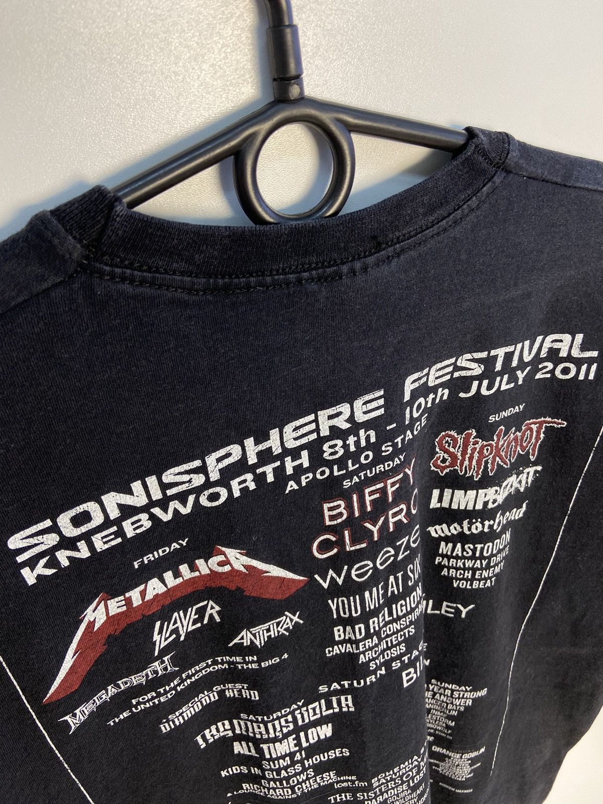 Band Tees × Vintage 2011 Vintage Sonisphere Festival Tour T-Shirt M Size Size US M / EU 48-50 / 2 - 13 Thumbnail