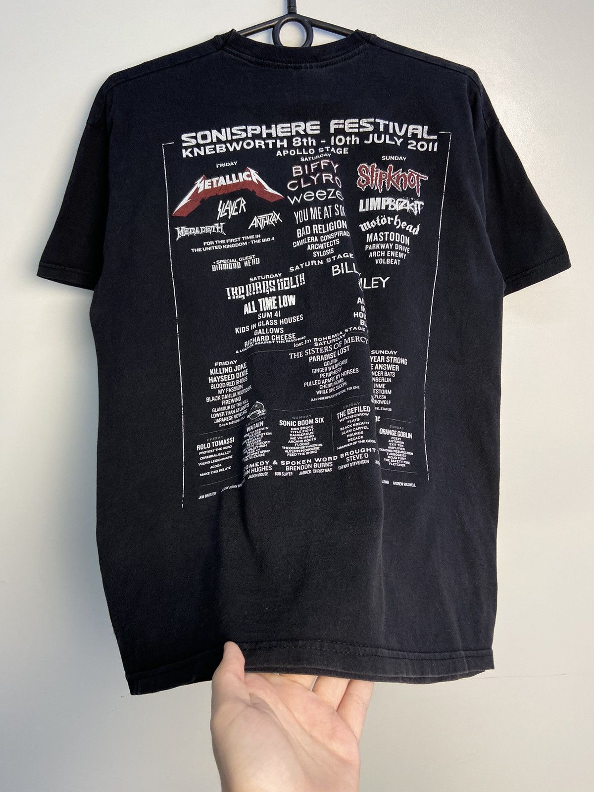 Band Tees × Vintage 2011 Vintage Sonisphere Festival Tour T-Shirt M Size Size US M / EU 48-50 / 2 - 11 Thumbnail