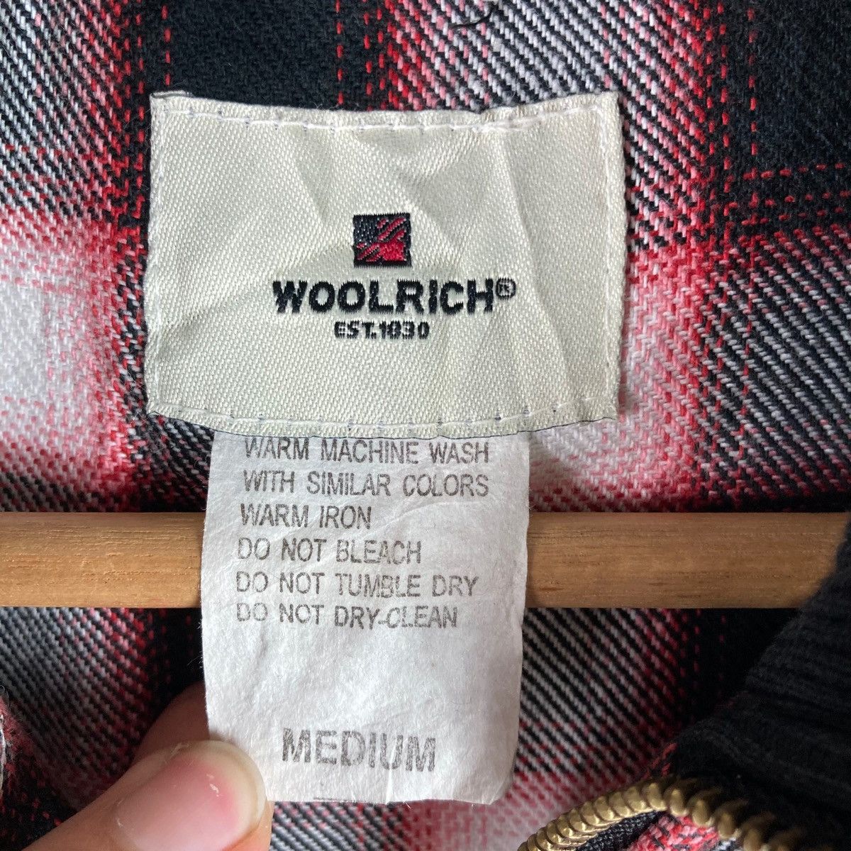 Woolrich Woolen Mills WOOLRICH jacket zip up pullover jumper Size US M / EU 48-50 / 2 - 5 Thumbnail