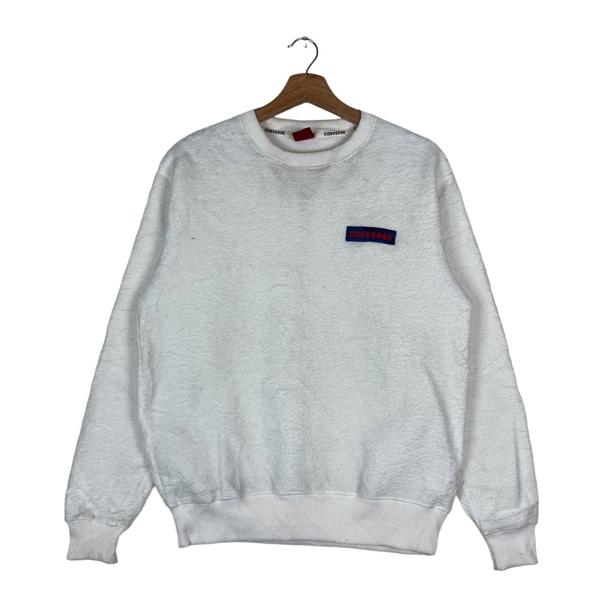 Converse Vintage Converse Pullover Jumper Fleece Sweatshirt Size US M / EU 48-50 / 2 - 1 Thumbnail