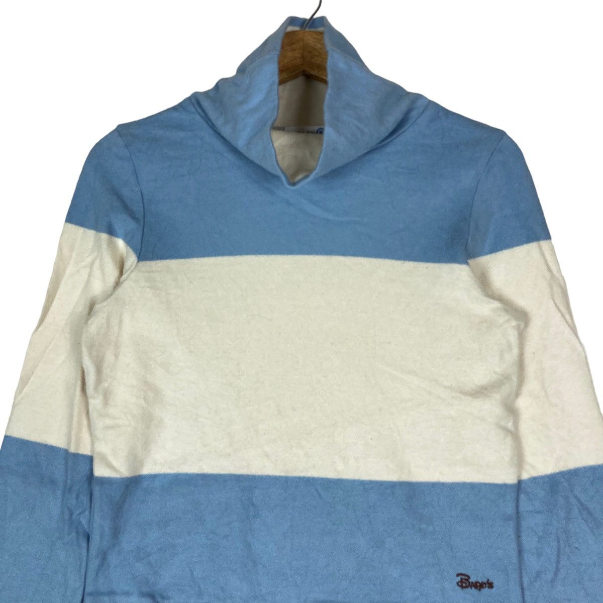 Vintage Bapy Two Tone Pullover Size S / US 4 / IT 40 - 2 Thumbnail