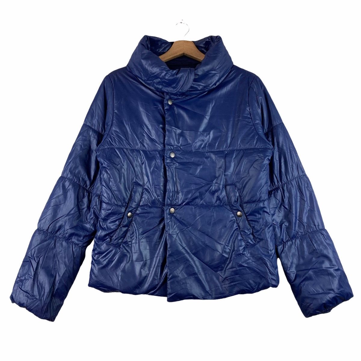 Vintage JACKET RAGE BLUE zip up pullover jumper hoodie