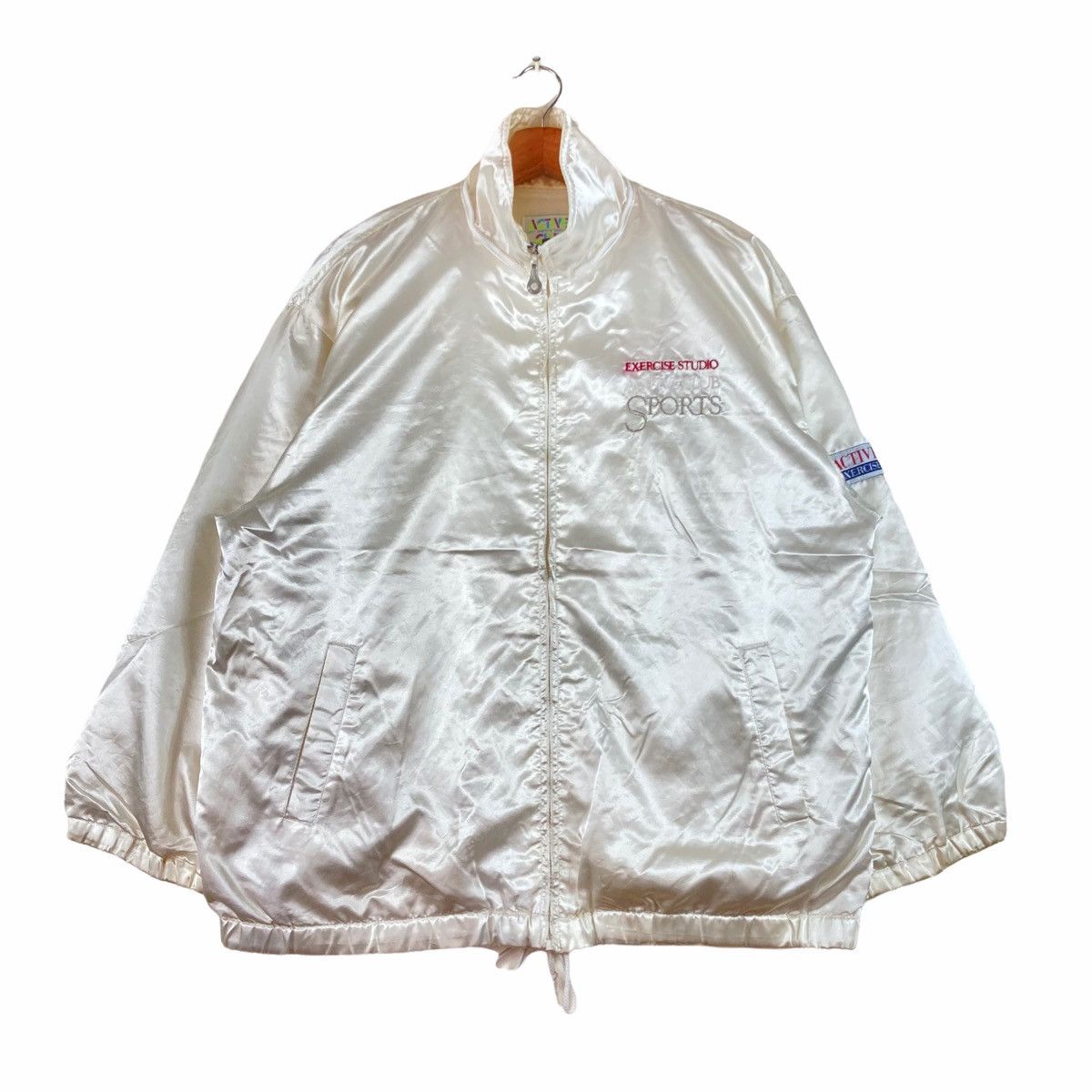 Vintage Vintage JACKET ACTIVE CLUB zip up pullover jumper Size US L / EU 52-54 / 3 - 1 Thumbnail