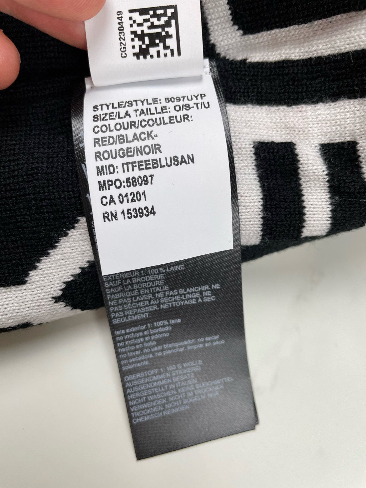 Canada Goose × Y/Project 🔥[SALE]🔥 Canada Goose x Y/Project Reversible Wool Beanie Size ONE SIZE - 13 Thumbnail