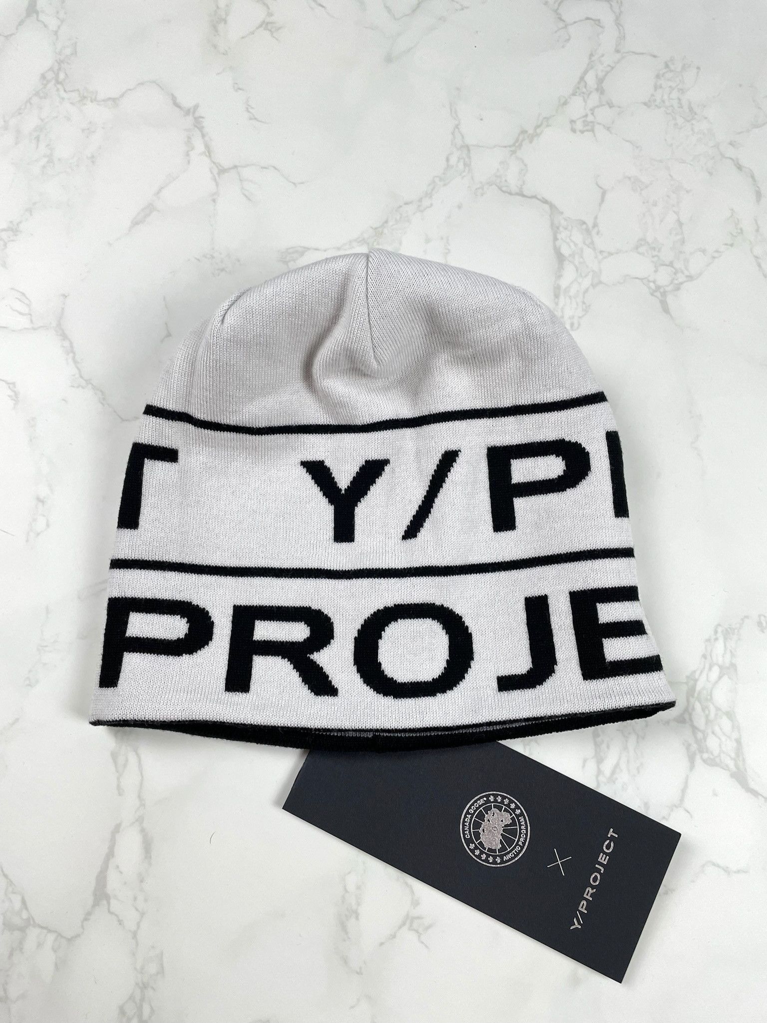 Canada Goose × Y/Project 🔥[SALE]🔥 Canada Goose x Y/Project Reversible Wool Beanie Size ONE SIZE - 3 Thumbnail
