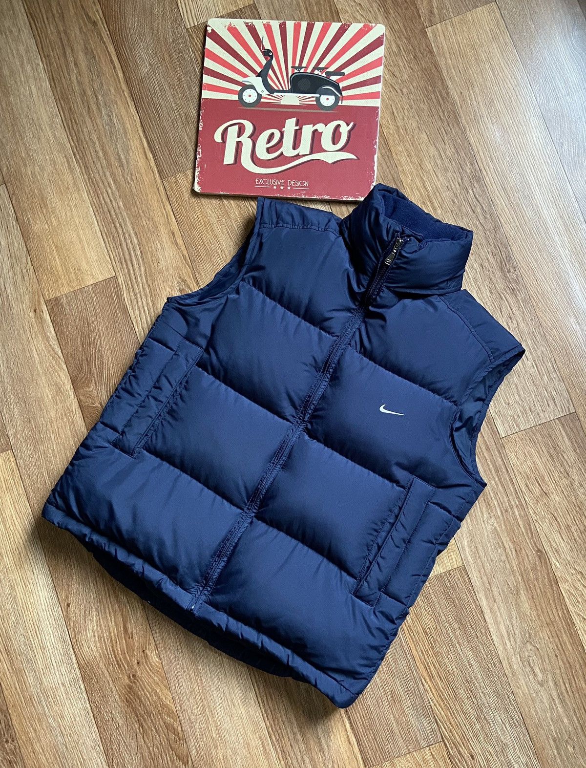 Nike Vintage Nike Swoosh Gorpcore Down Vest Size US M / EU 48-50 / 2 - 3 Thumbnail