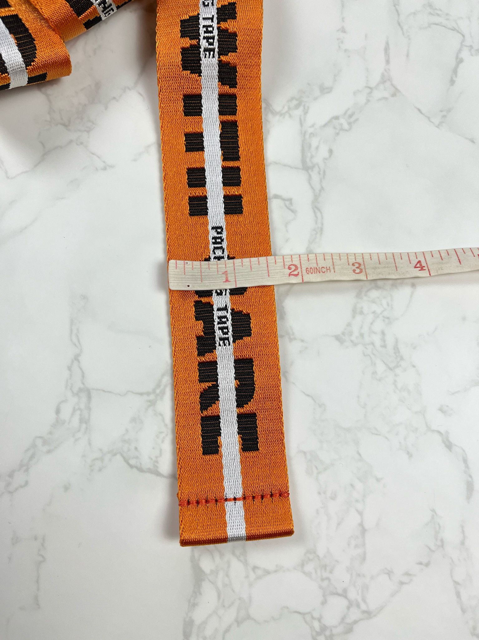 Heron Preston 🔥[SALE]🔥 Heron Preston Tape Classic Buck Orange Belt Size ONE SIZE - 4 Thumbnail
