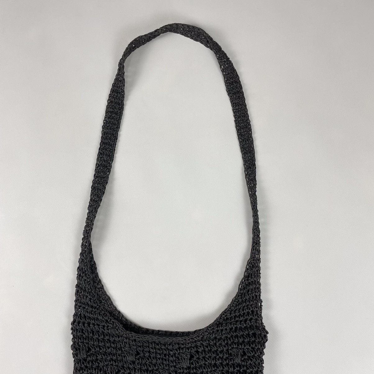 Vintage Vintage Y2K Handmade Knit Crossbody Bag Japanese 90s Style Size ONE SIZE - 2 Preview