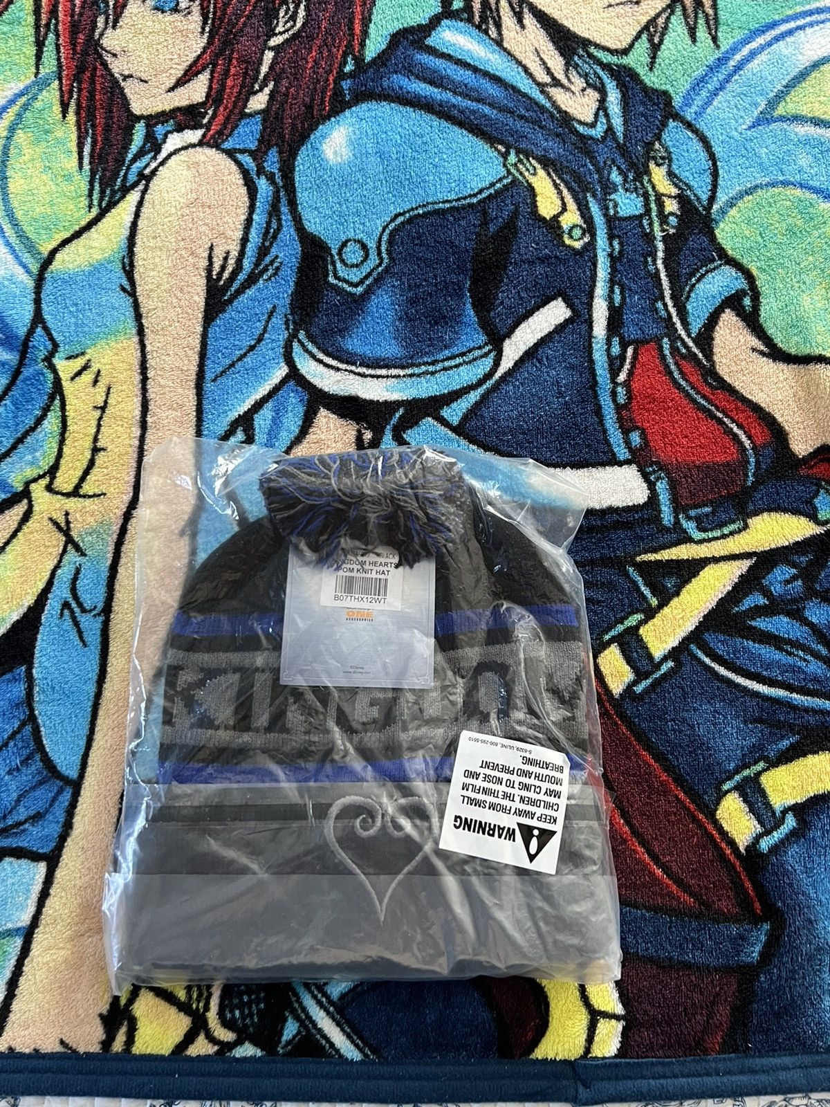 Disney Kingdom Hearts Beanie Embroidery Size ONE SIZE - 1 Thumbnail