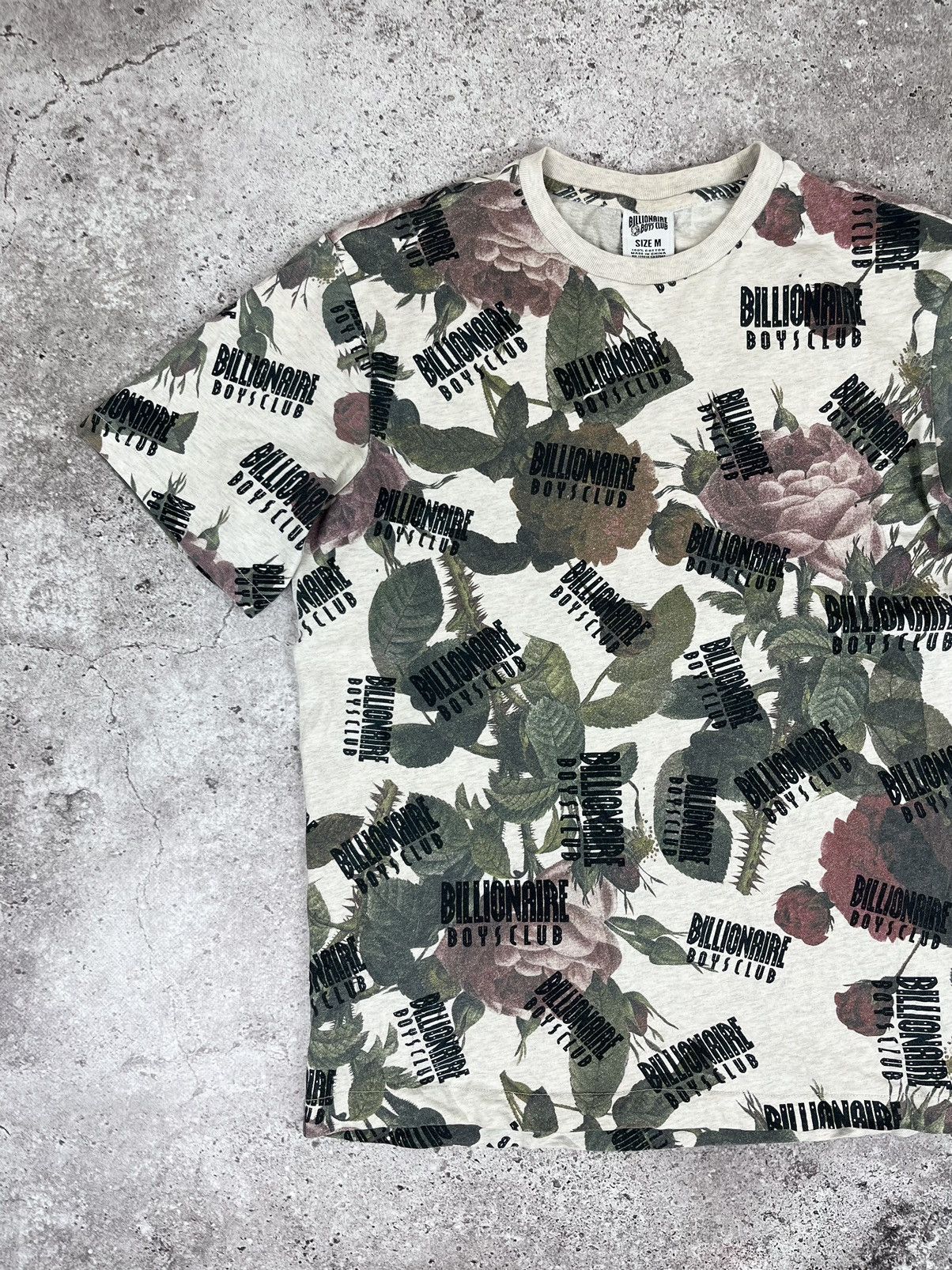 Billionaire Boys Club Billionaire Boys Club Flowers Monogram Logo T Shirt Size US M / EU 48-50 / 2 - 4 Thumbnail