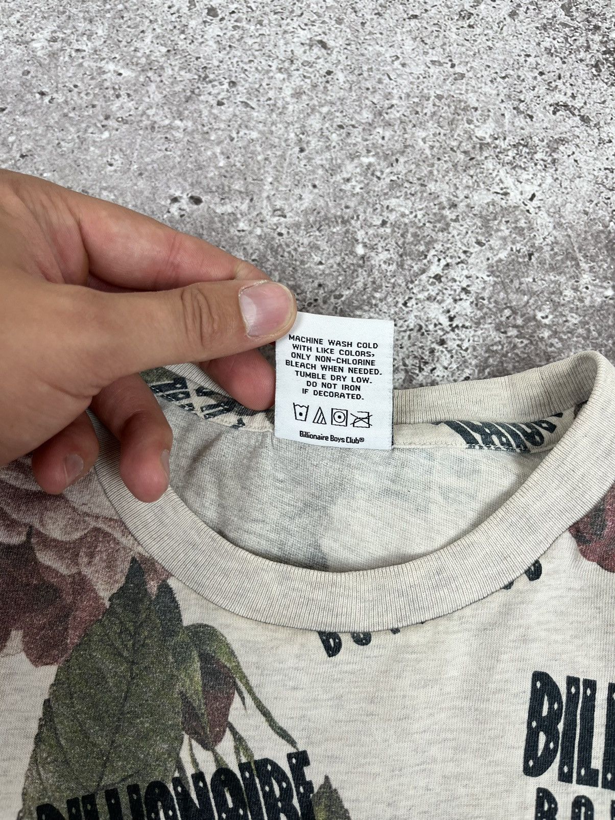 Billionaire Boys Club Billionaire Boys Club Flowers Monogram Logo T Shirt Size US M / EU 48-50 / 2 - 10 Thumbnail