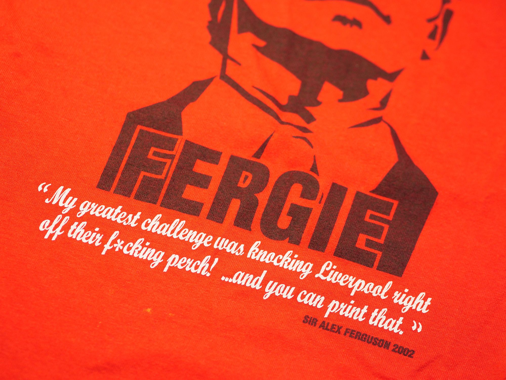 Vintage Manchester United vintage 2002 year t-shirt Size US M / EU 48-50 / 2 - 5 Thumbnail