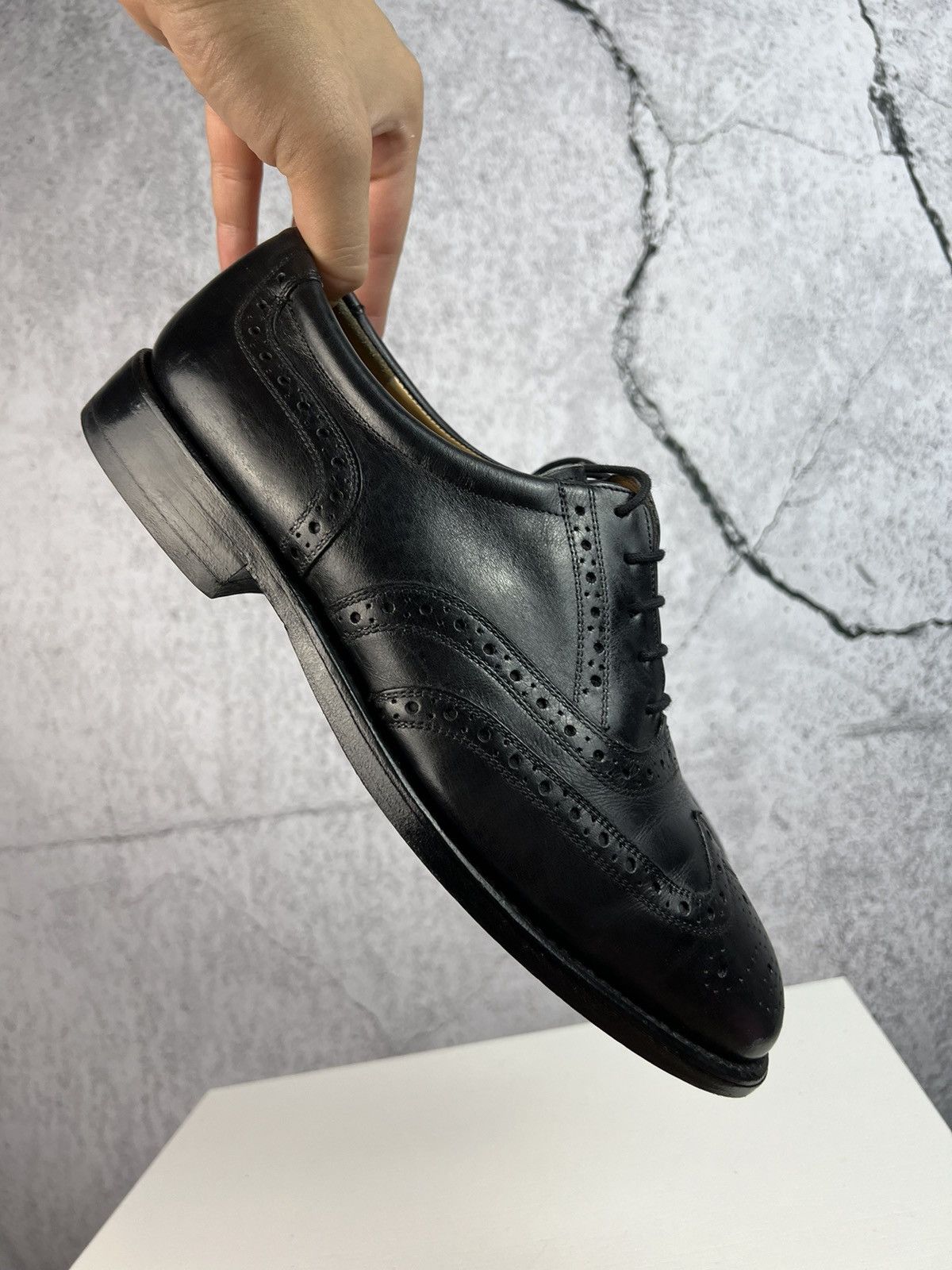 Vintage Vintage Italian Leather derby shoes Size US 8.5 / EU 41-42 - 6 Thumbnail