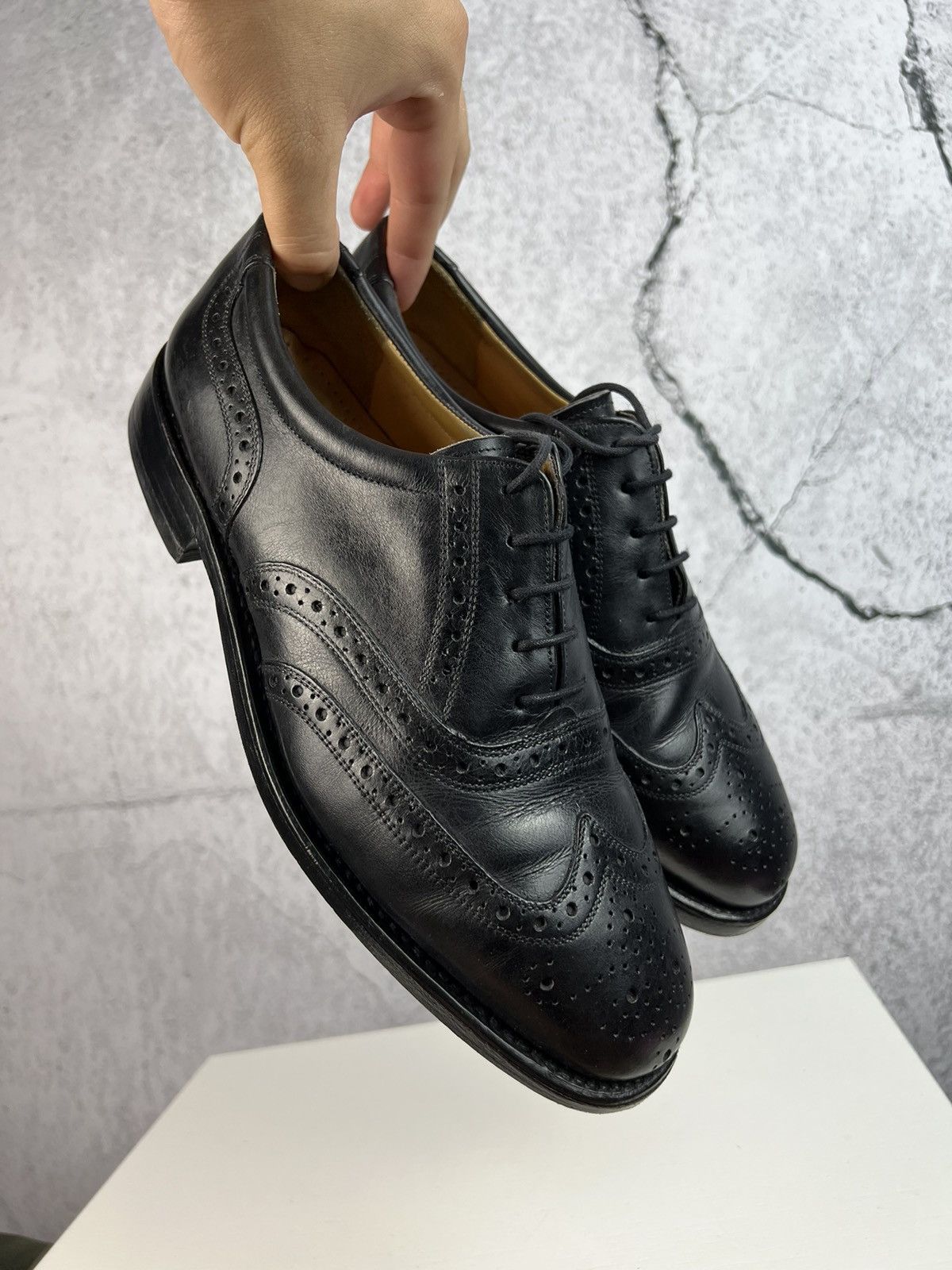 Vintage Vintage Italian Leather derby shoes Size US 8.5 / EU 41-42 - 2 Thumbnail