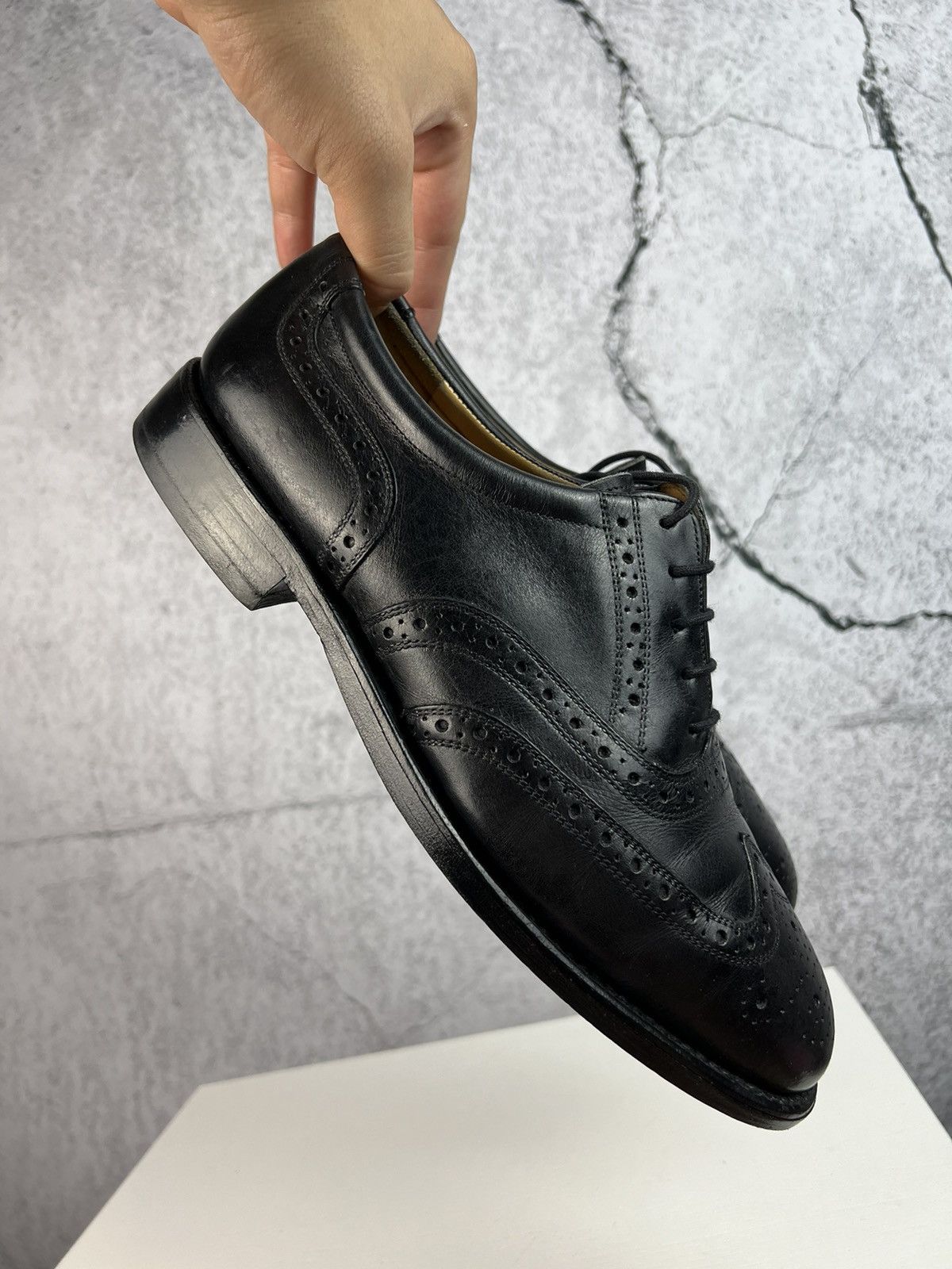 Vintage Vintage Italian Leather derby shoes Size US 8.5 / EU 41-42 - 13 Thumbnail