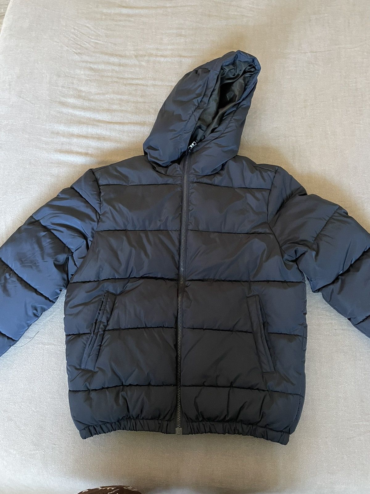 H&M H&M Navy Bubble Jacket Size US M / EU 48-50 / 2 - 1 Thumbnail