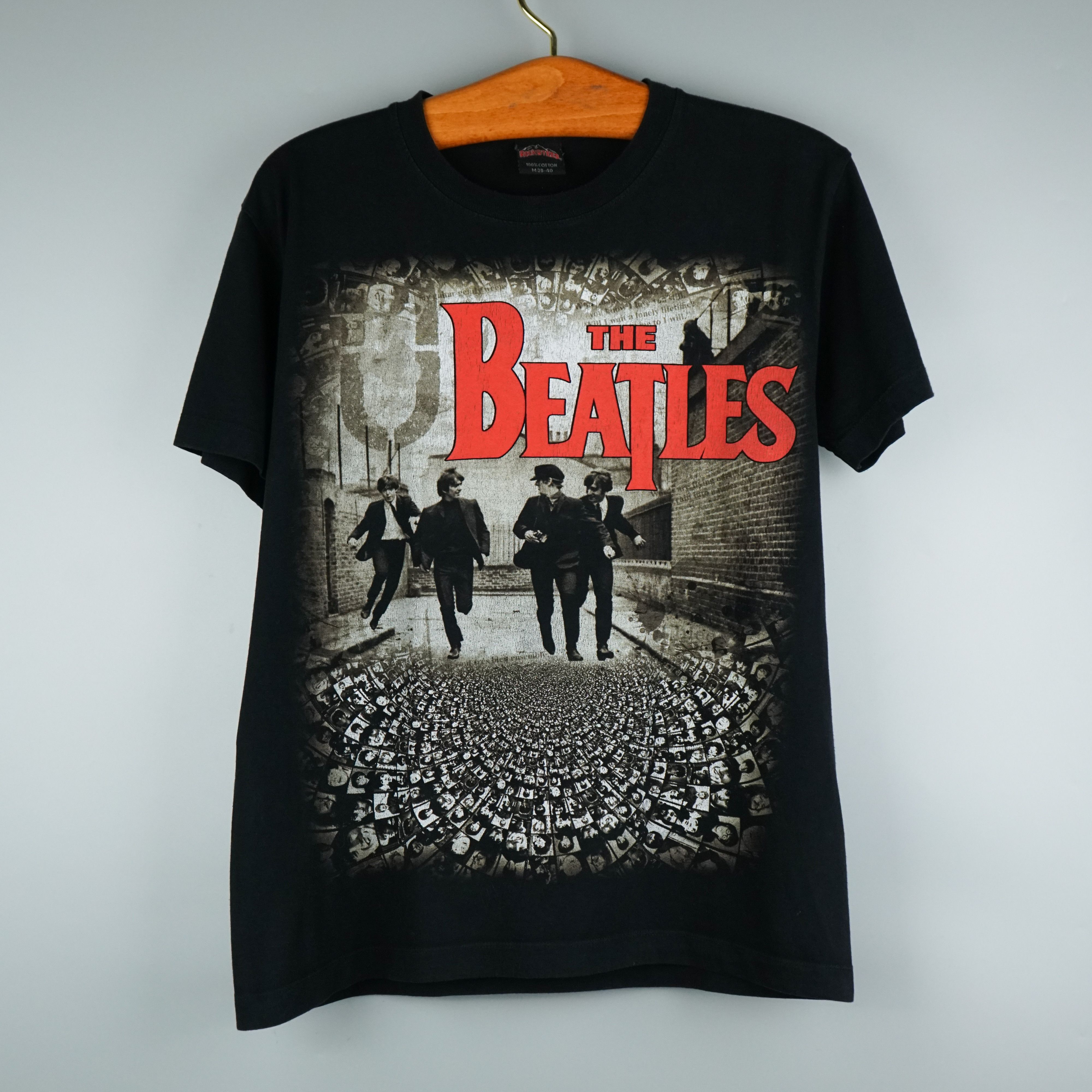 Band Tees × Vintage 90s Beatles t shirt John Lenon Ringo Starr Size US M / EU 48-50 / 2 - 1 Thumbnail