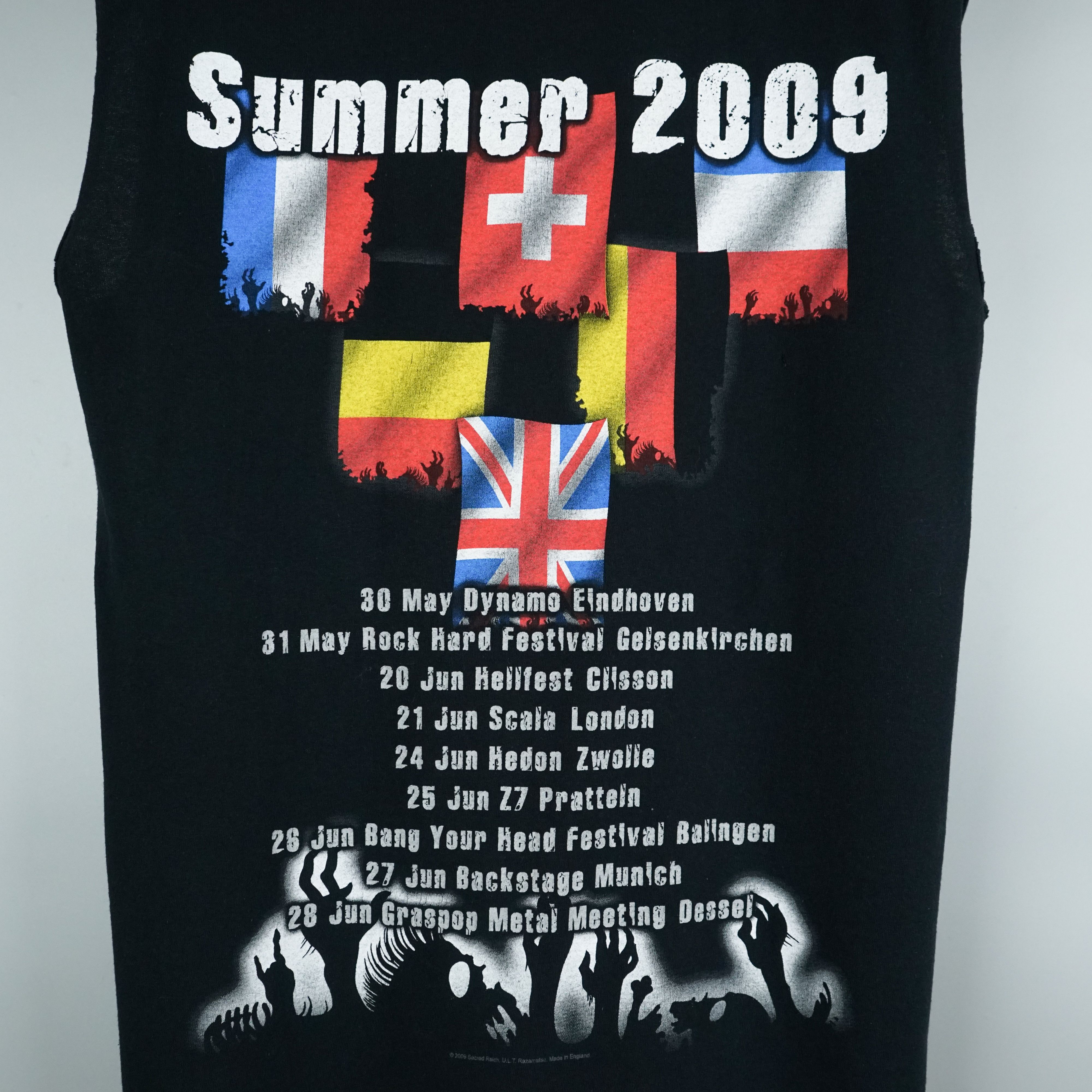 Band Tees × Vintage 2009 Sacred Reich t shirt Size US M / EU 48-50 / 2 - 9 Thumbnail