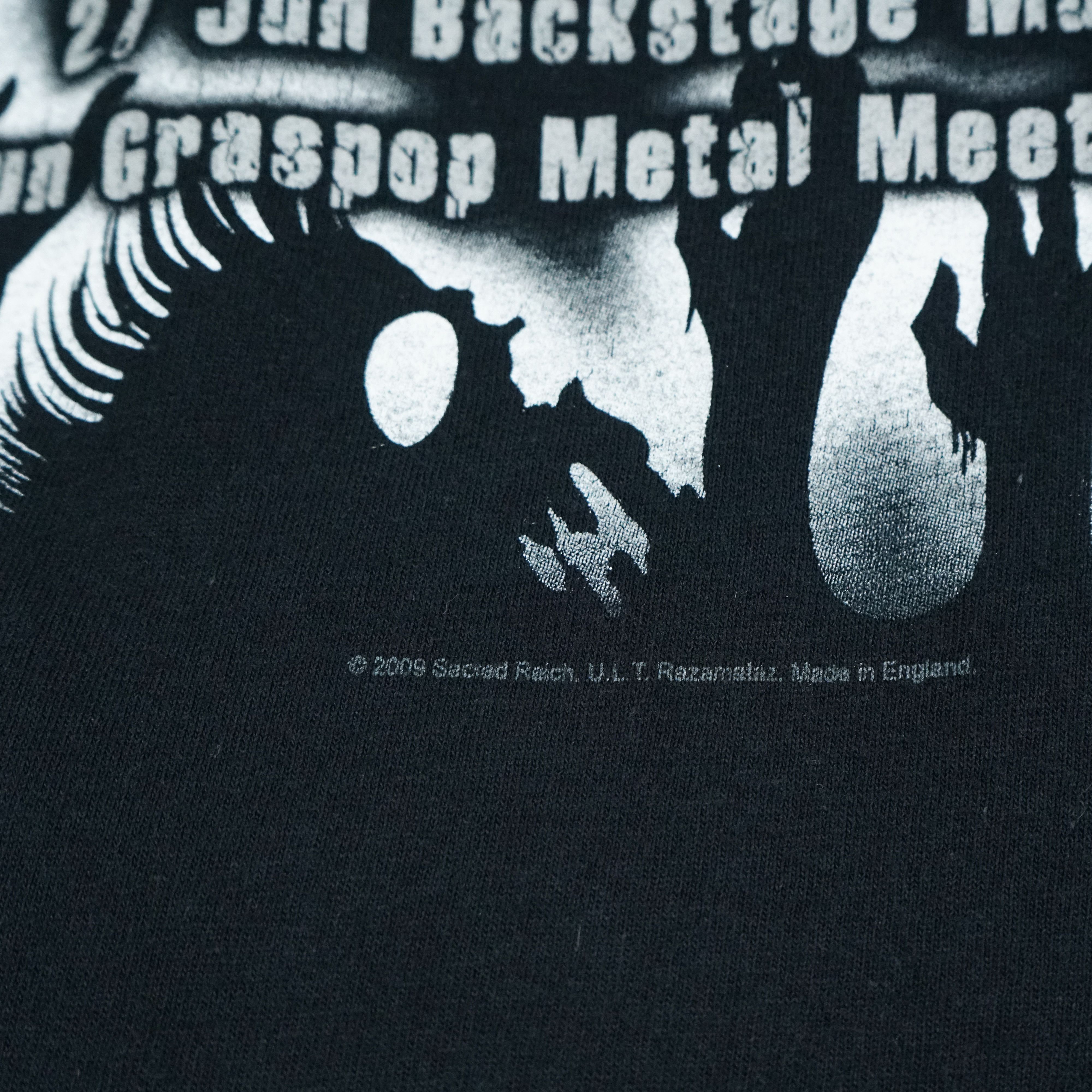 Band Tees × Vintage 2009 Sacred Reich t shirt Size US M / EU 48-50 / 2 - 10 Thumbnail
