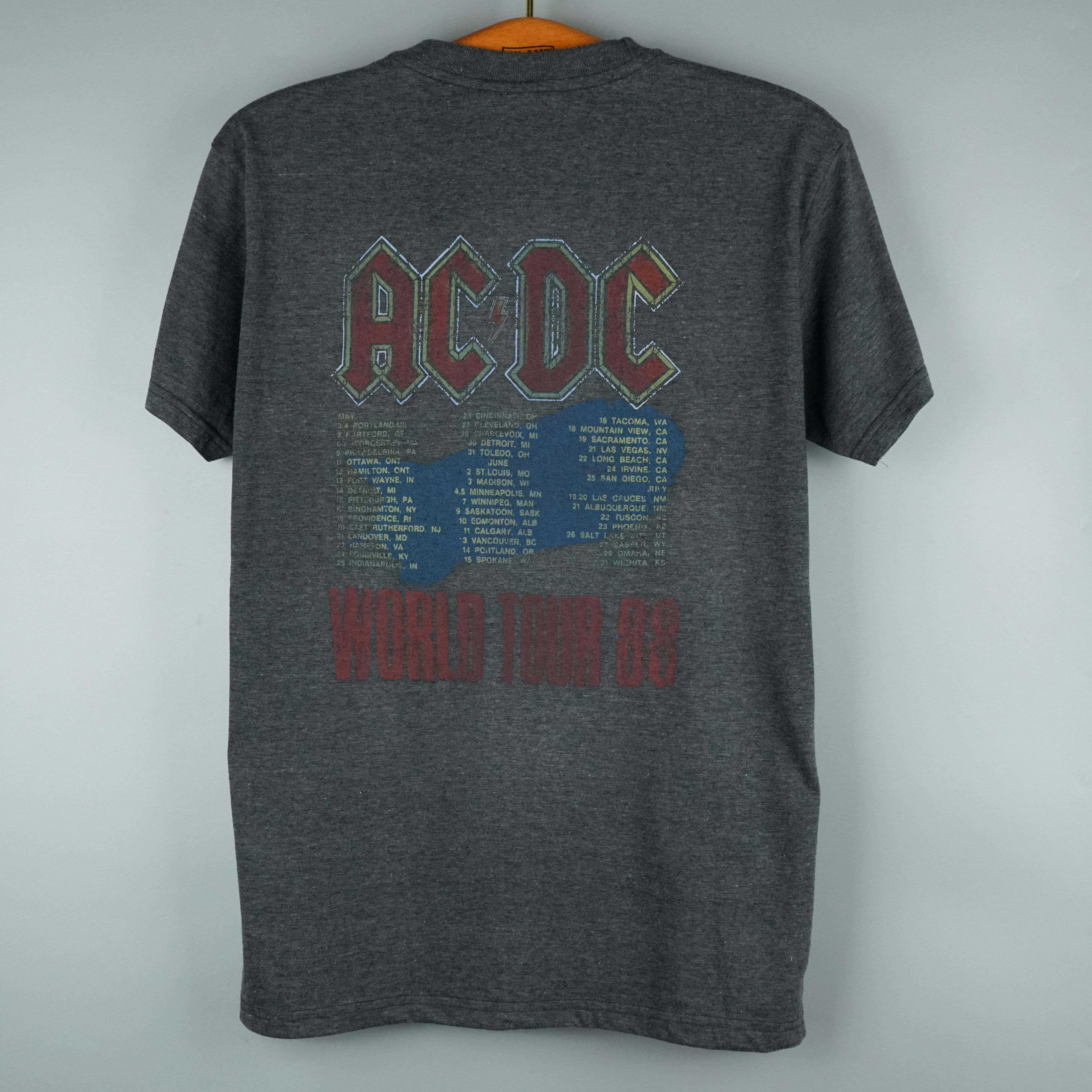 Band Tees × Vintage 2010s 1988 ACDC t-shirt Size US M / EU 48-50 / 2 - 5 Thumbnail
