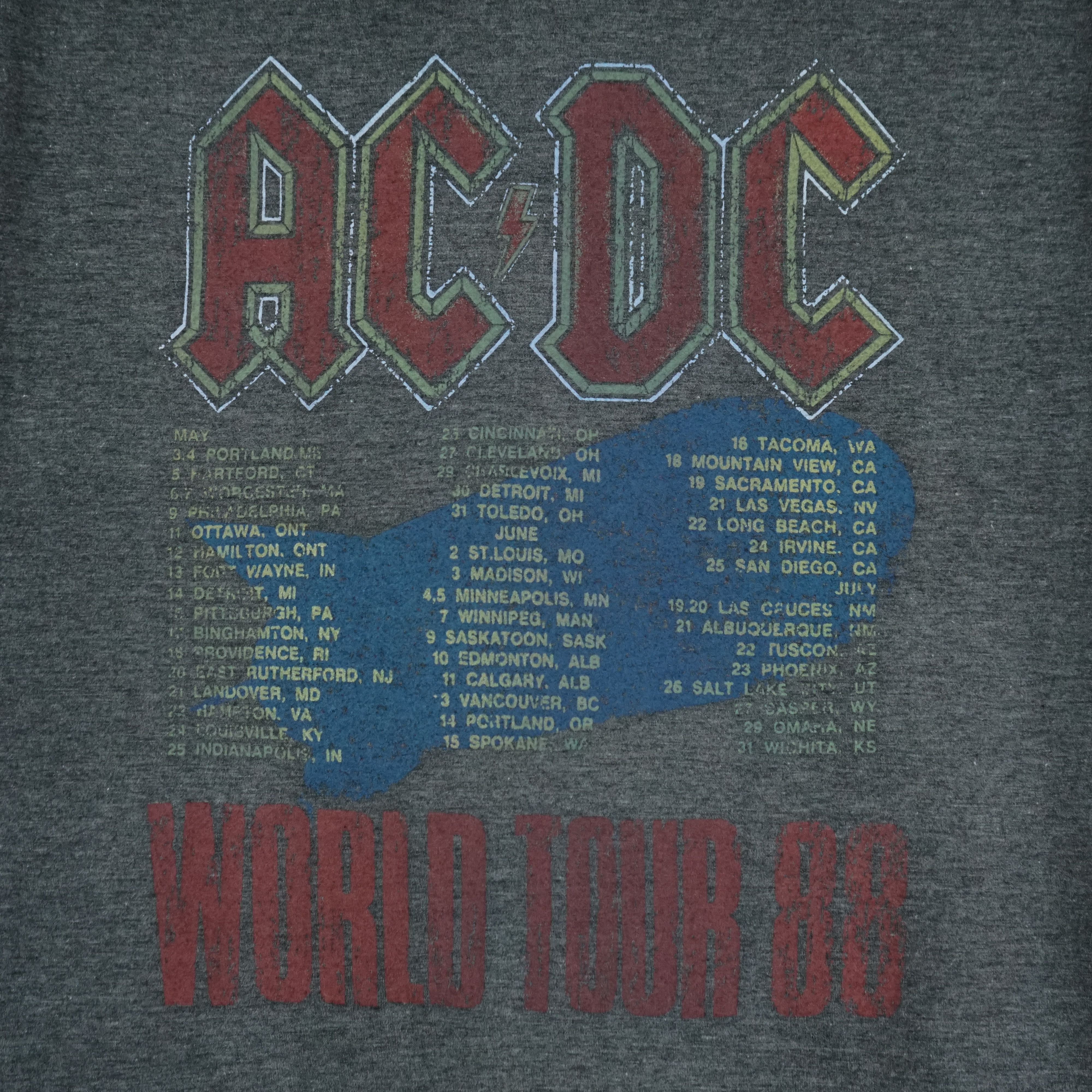 Band Tees × Vintage 2010s 1988 ACDC t-shirt Size US M / EU 48-50 / 2 - 6 Thumbnail